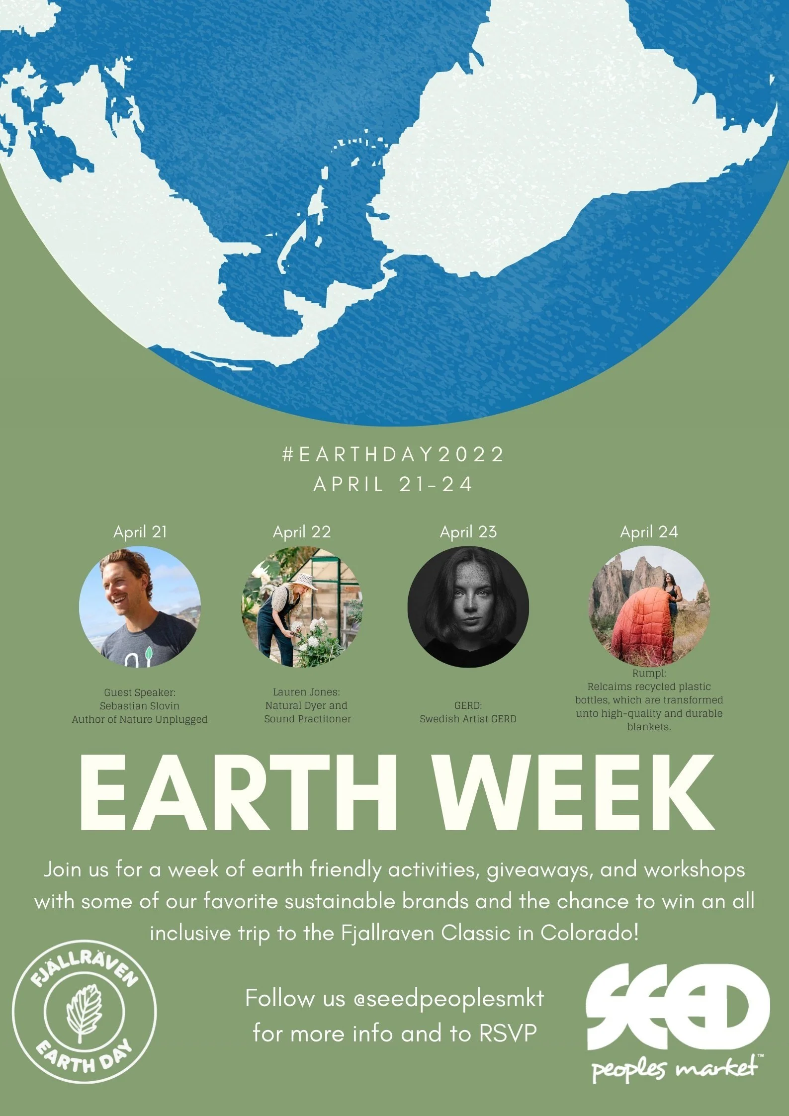 Fjällräven x SEED Peoples Market: EARTH DAY 2022