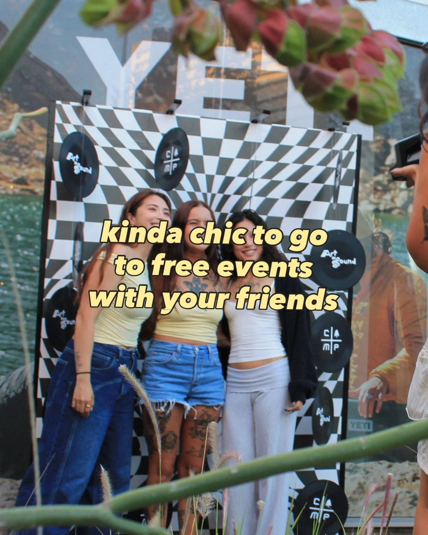 Kinda chic to go Art in Sound at The CAMP this Thursday 8/13 to enjoy free activities like a sound bath and more!! Check itttttt ⬇️✨
&bull;
This Thursday at The CAMP in Costa Mesa, join us for the FINALE (yes, the final date!!) of our Art in Sound se