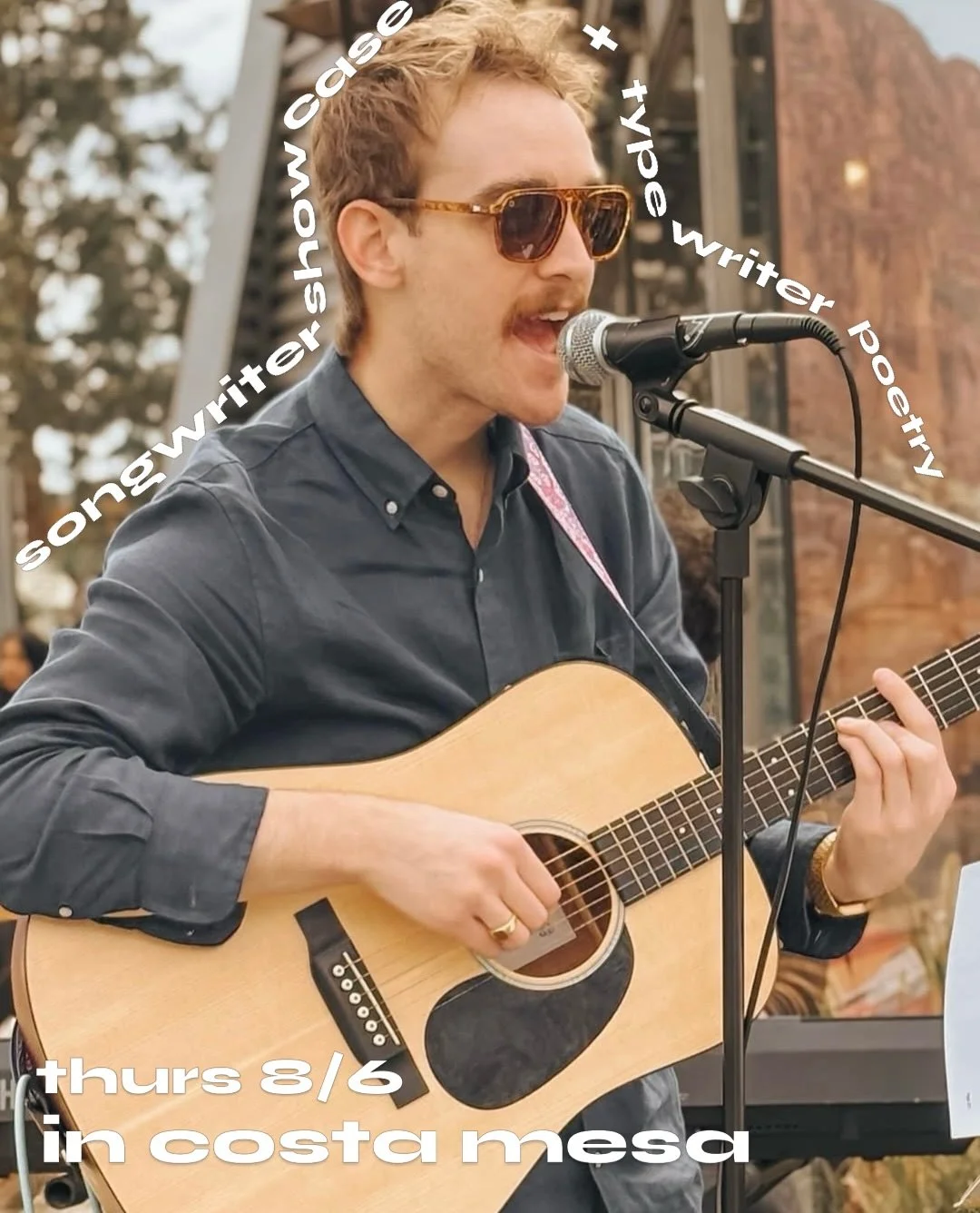 7:30pm TOMORROW 8/6 come Write it Out with us! Local music + poetry lovers, gather round! This free event is for youuuuu ✍️⭐️ Enjoy the live tunes, get a free custom typewriter poem, and try your hand at writing some lyrics of your own. Disconnect fr
