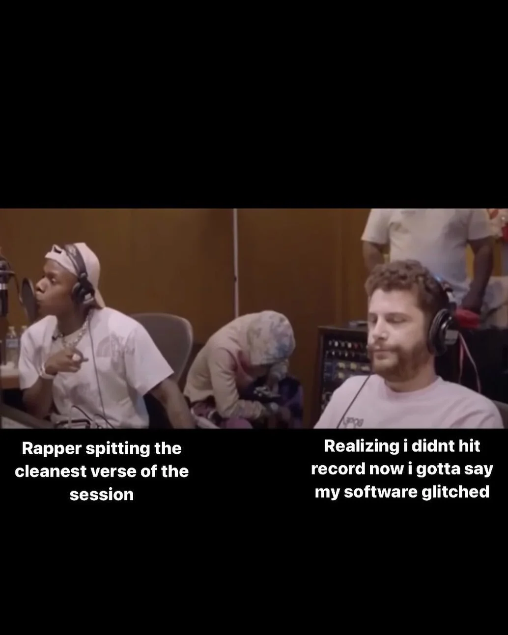 Day 12
🥴 &quot;bro i swear i hit record&quot; 😂

Also i asked ppl about me making tiktok content (no not dancing or anything CRINGE) and the poll at like 85% yes. No promises but ill see what i can do with that most of you telling me its a huge mis