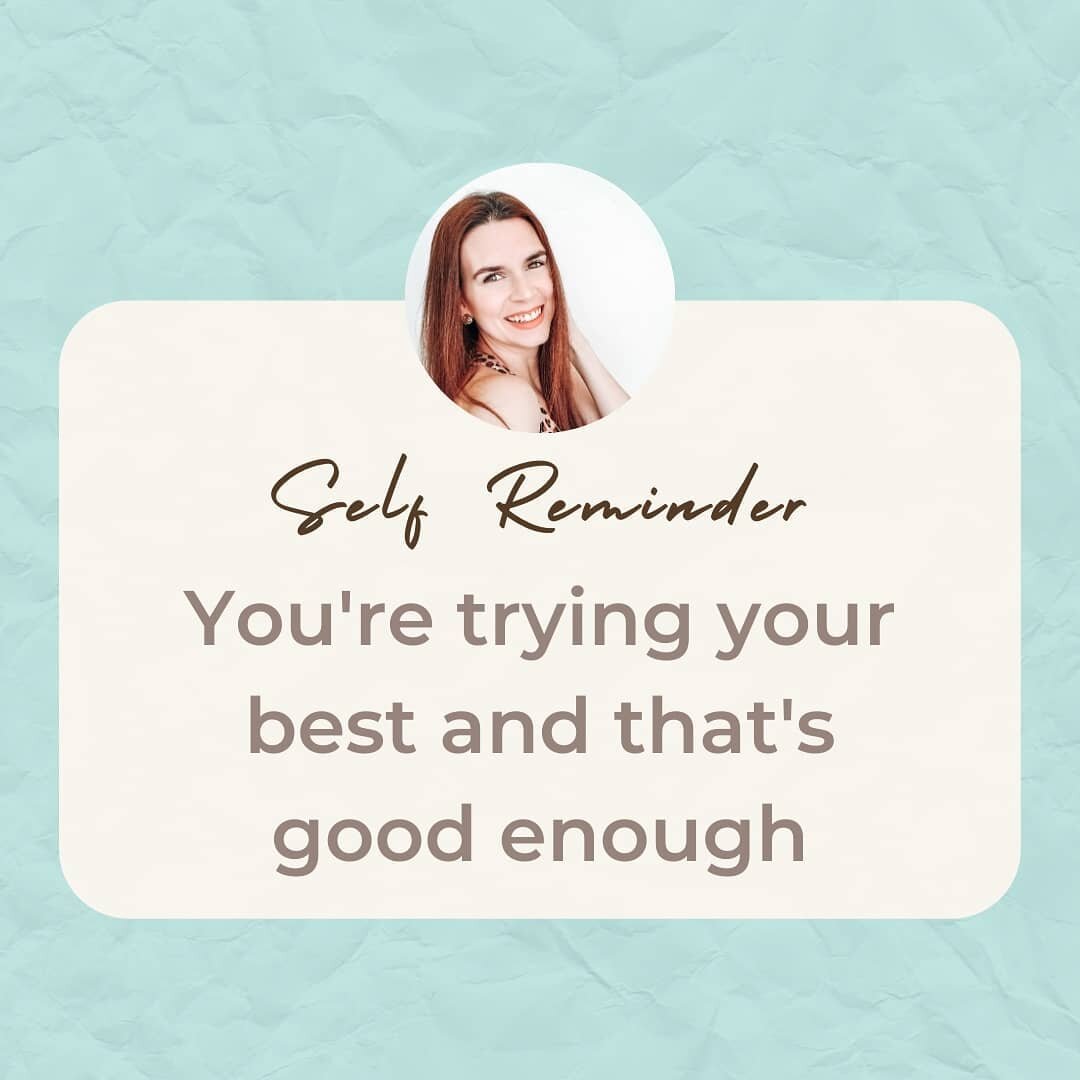It's the 1st Monday of the month and you can feel the fresh start mood in the air😊

I wanted to share this reminder that I had to give myself, in case it helps you too😉

Last month was a little all over the place for me and it was hard to keep my r