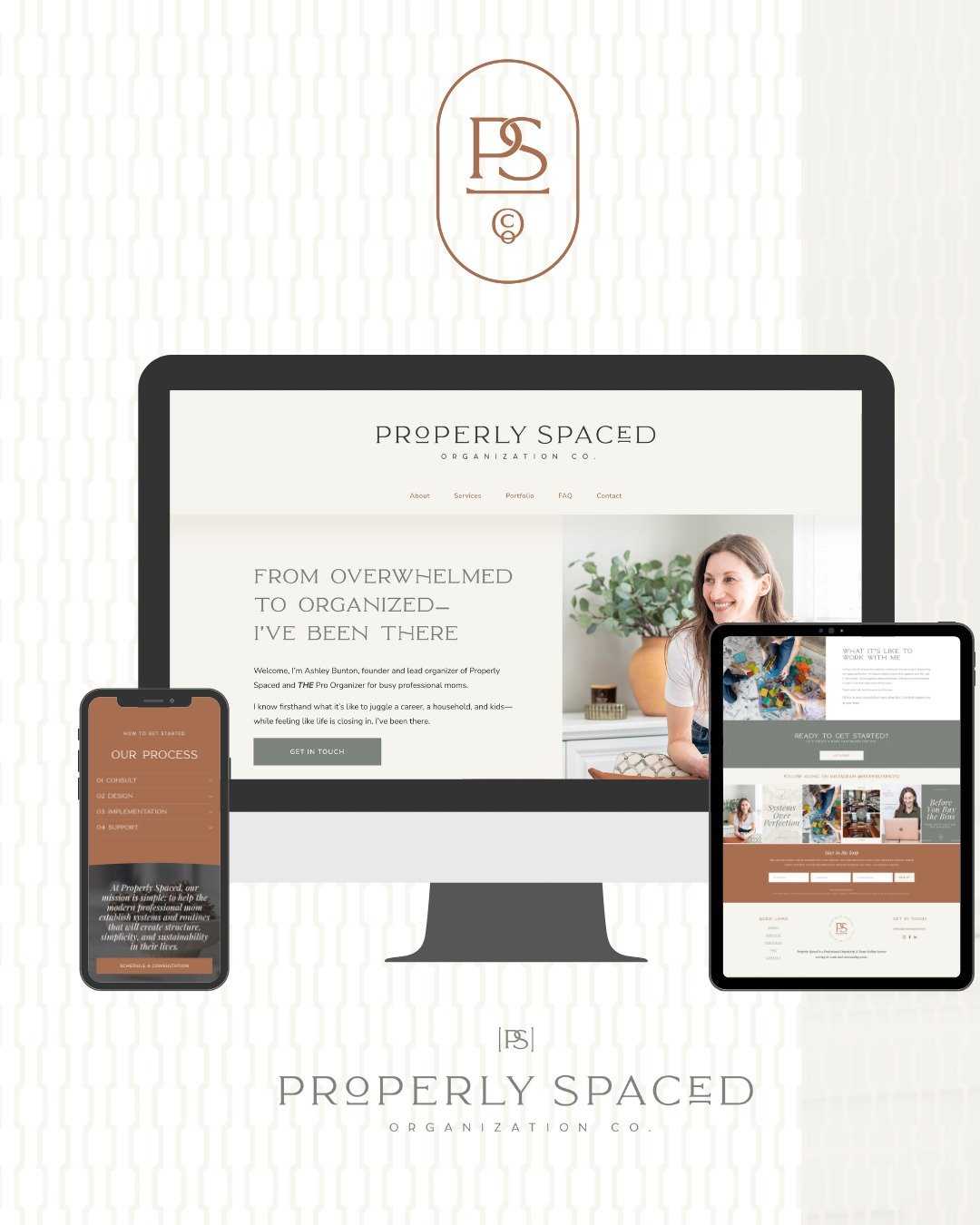 A beautiful brand needs a beautiful home. Ashley&rsquo;s new Squarespace site makes it easy for potential clients to understand her services, feel supported, and book with confidence. 

We streamlined the layout, tightened up messaging, and created a