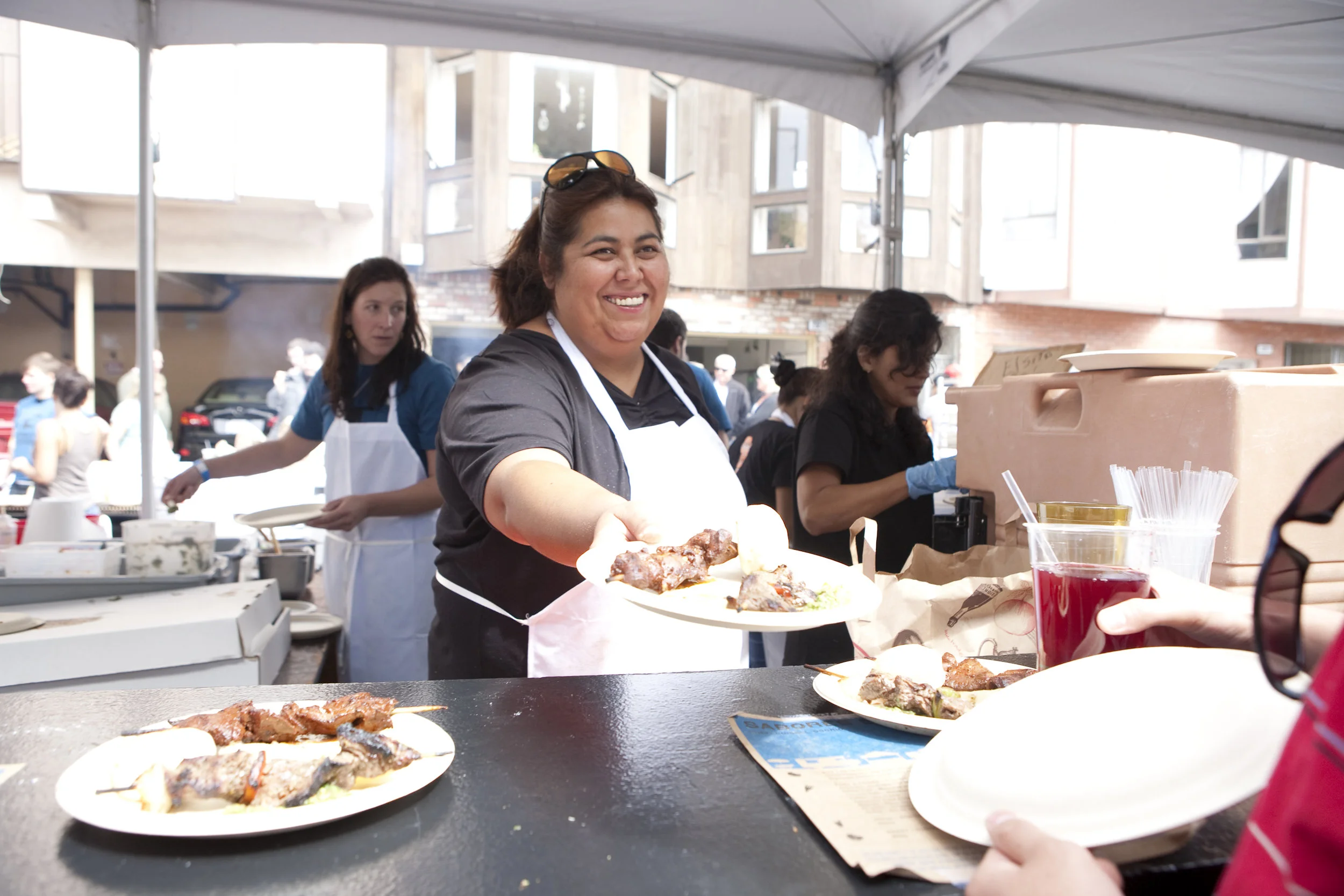 Chef Guisell Osorio of Sabores del Sur