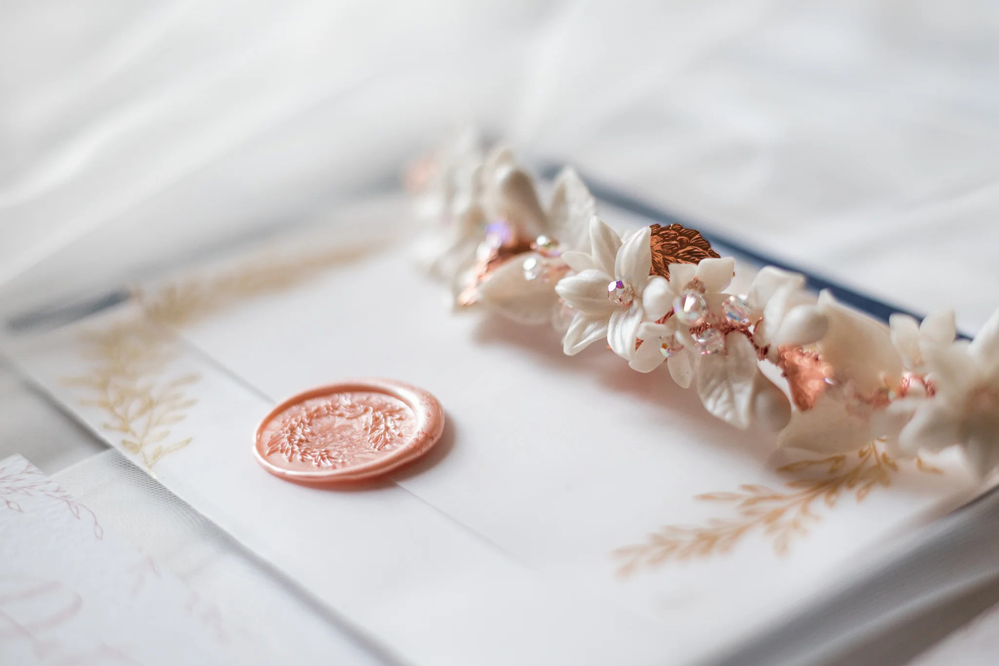 Photo by Bond Photography - Bridal accessories by Rachel Sokhal Bridal