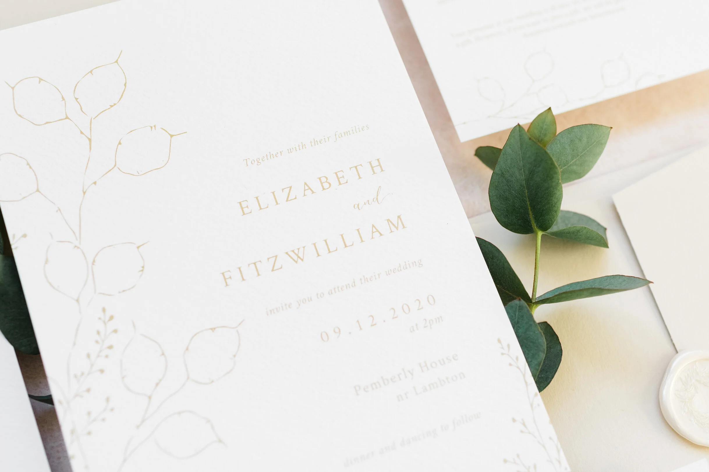 Invitation Ideas For Your Winter Wedding — Olive & Millicent