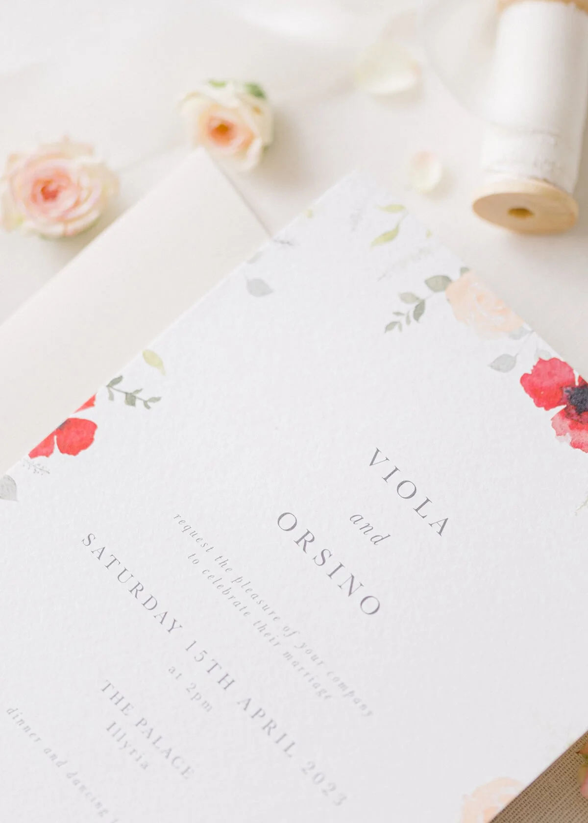 Elegant Wedding Invitations for Modern Couples — Olive & Millicent