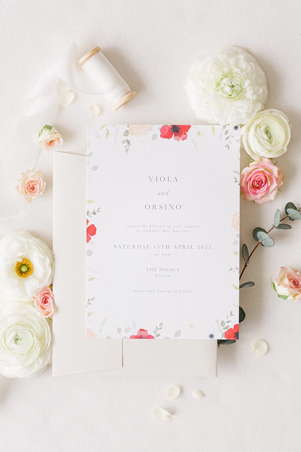Elegant Wedding Invitations for Modern Couples — Olive & Millicent