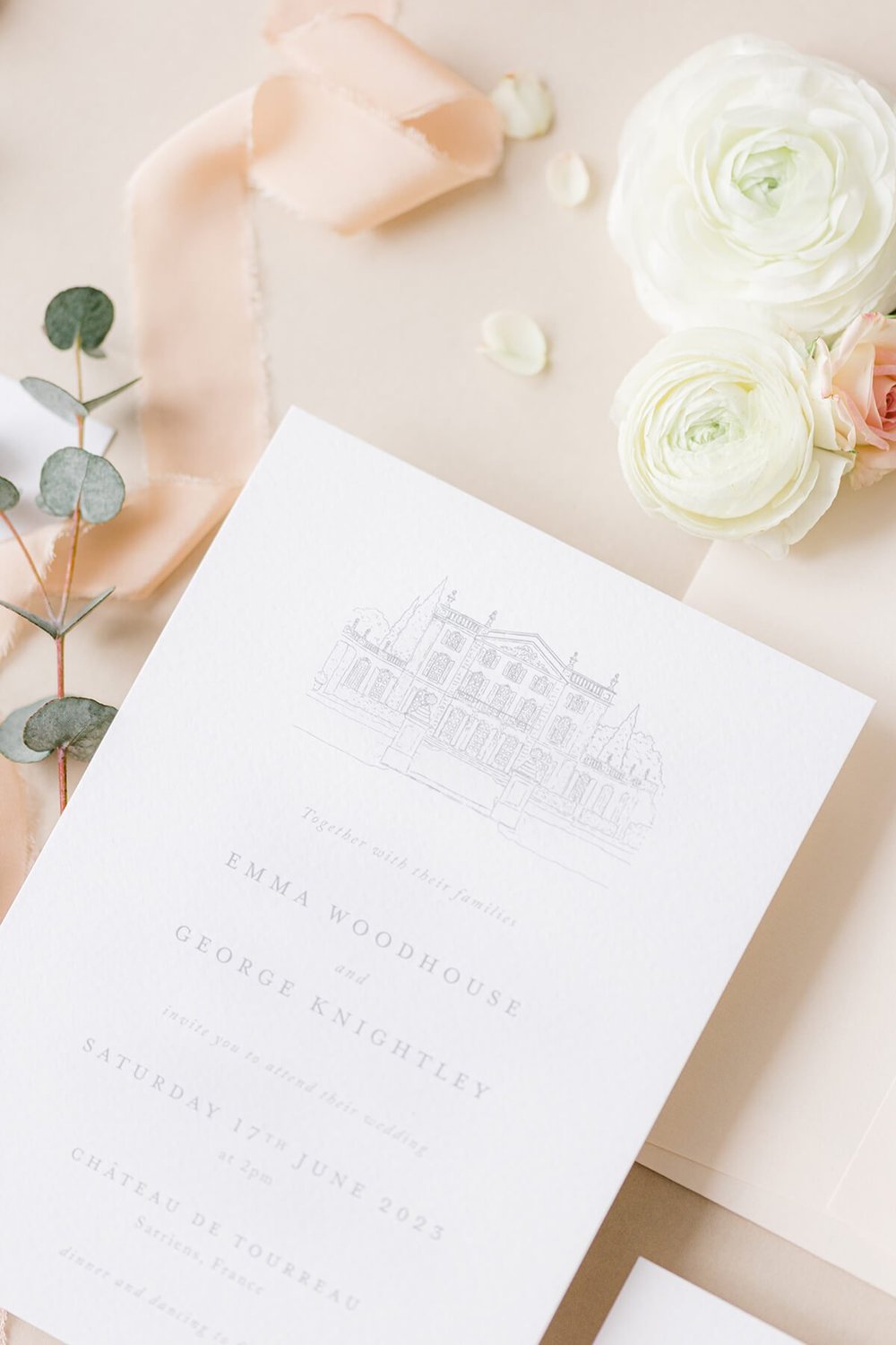 Elegant Wedding Invitations for Modern Couples — Olive & Millicent