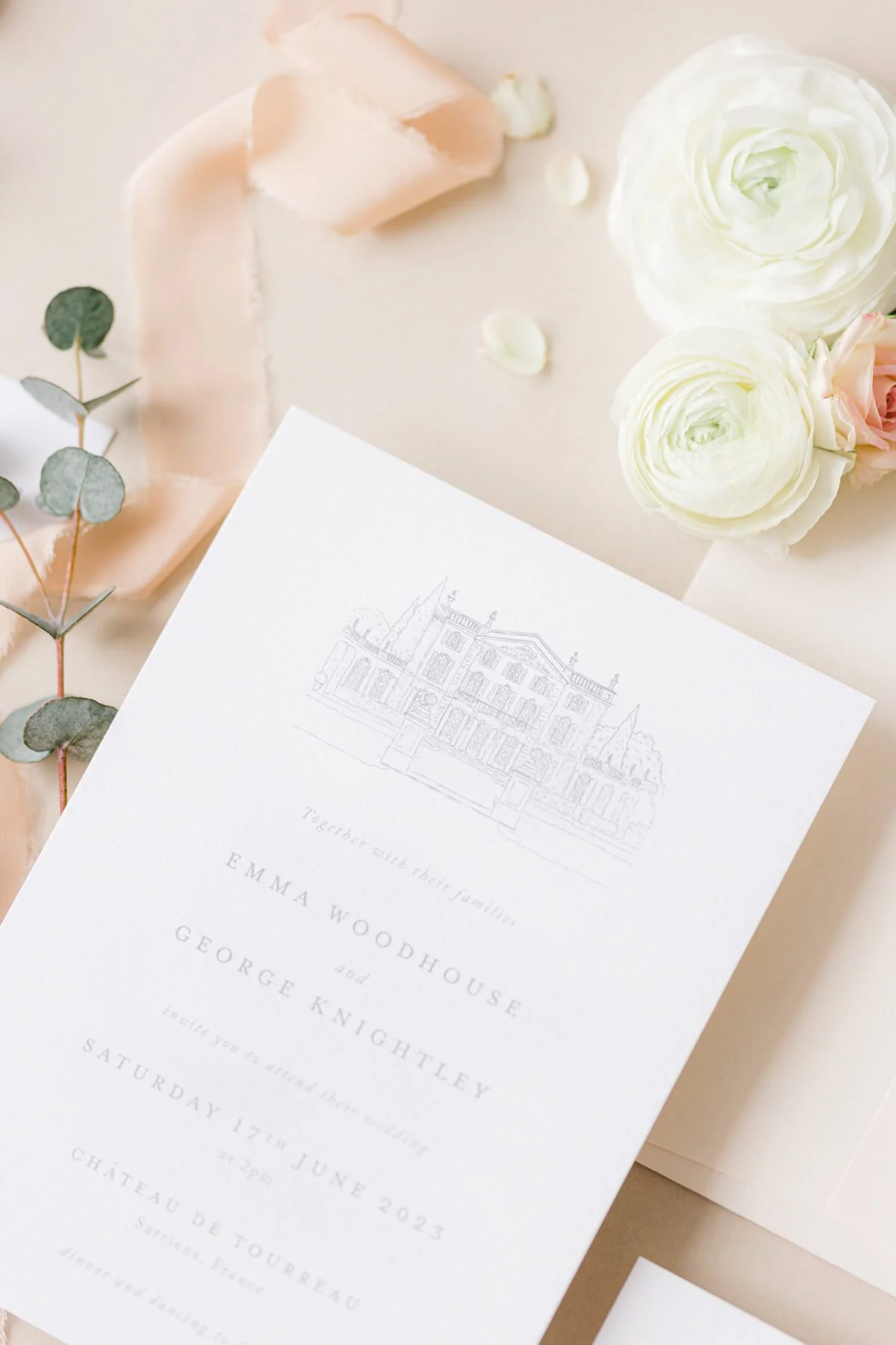 Elegant Wedding Invitations for Modern Couples — Olive & Millicent