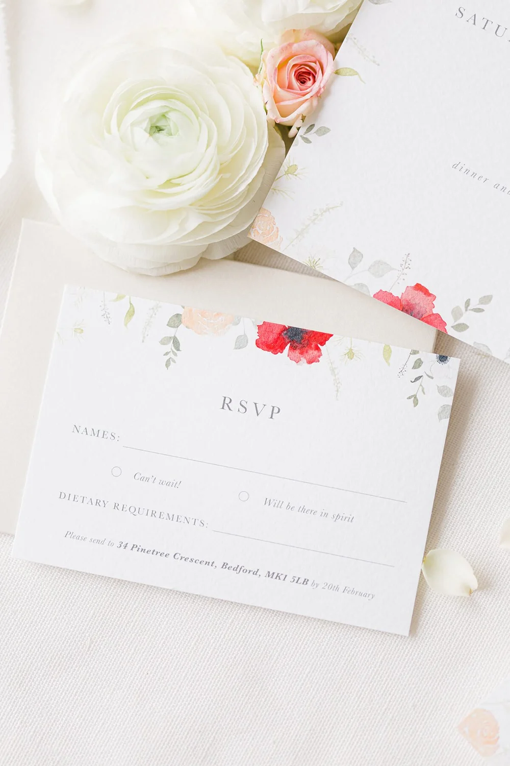 Elegant Wedding Invitations for Modern Couples — Olive & Millicent