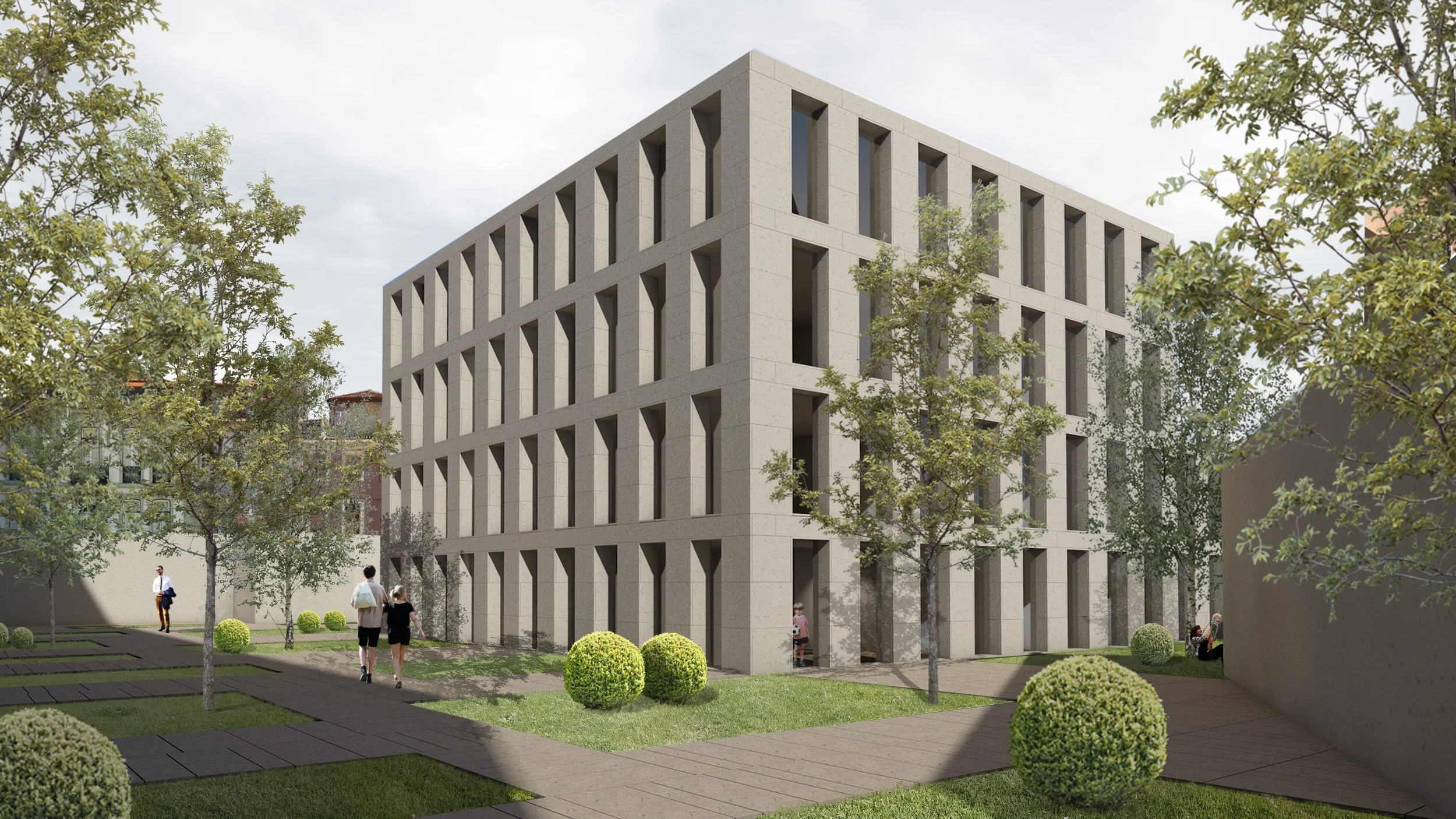 Reabilitação e Construção da antiga FFUP | Habitação Colectiva e Arrendamento local | Porto | 2016