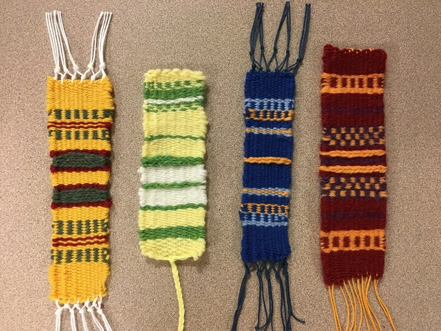 FIRST STUDENT PROJECT AT CBCC&D IN SYDNEY, N.S. COMPLETED - BOOKMARKS! Well done folks!