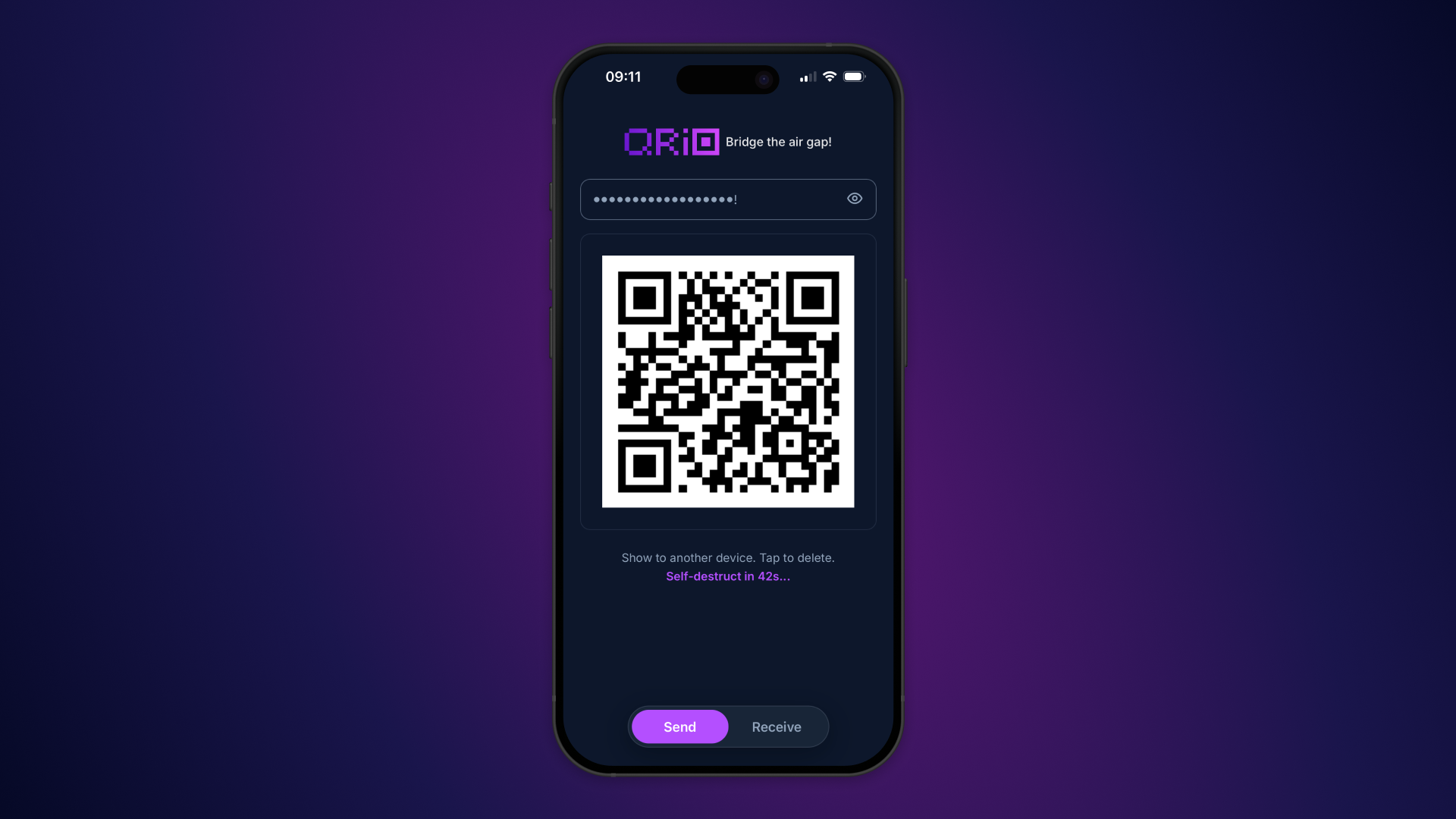 QRio - Bridge the air gap!