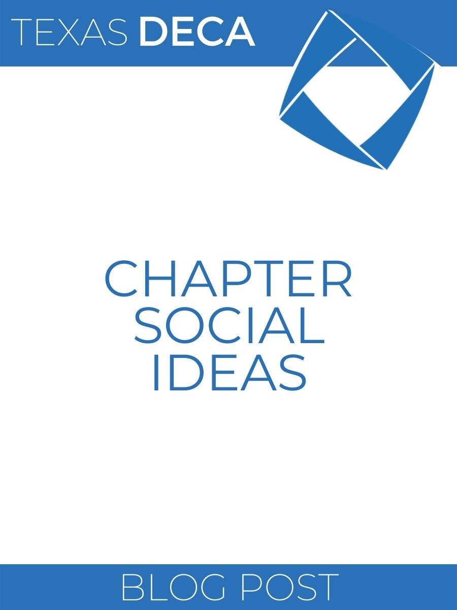 Chapter Management Resources — Texas DECA