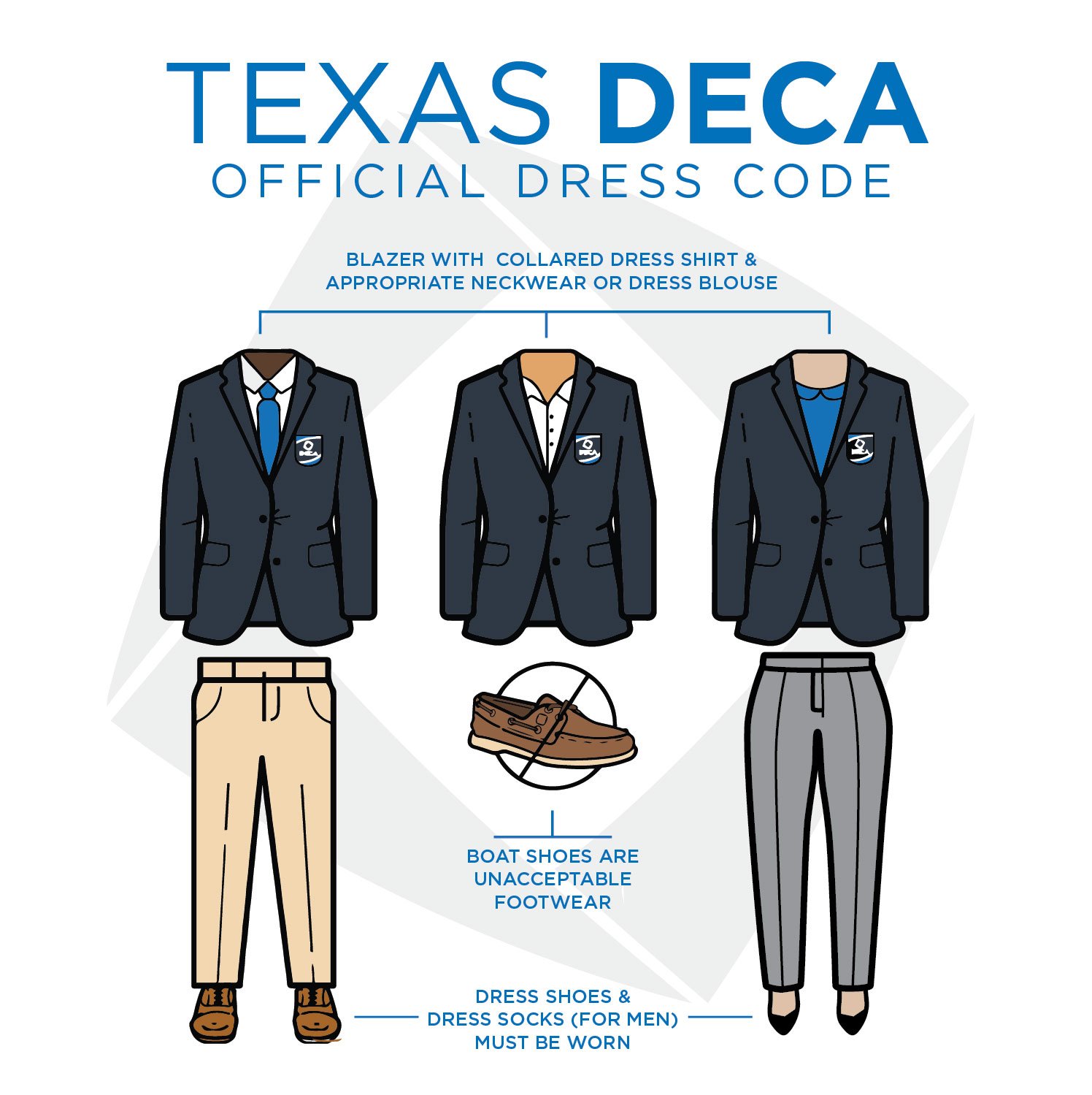 deca dress code