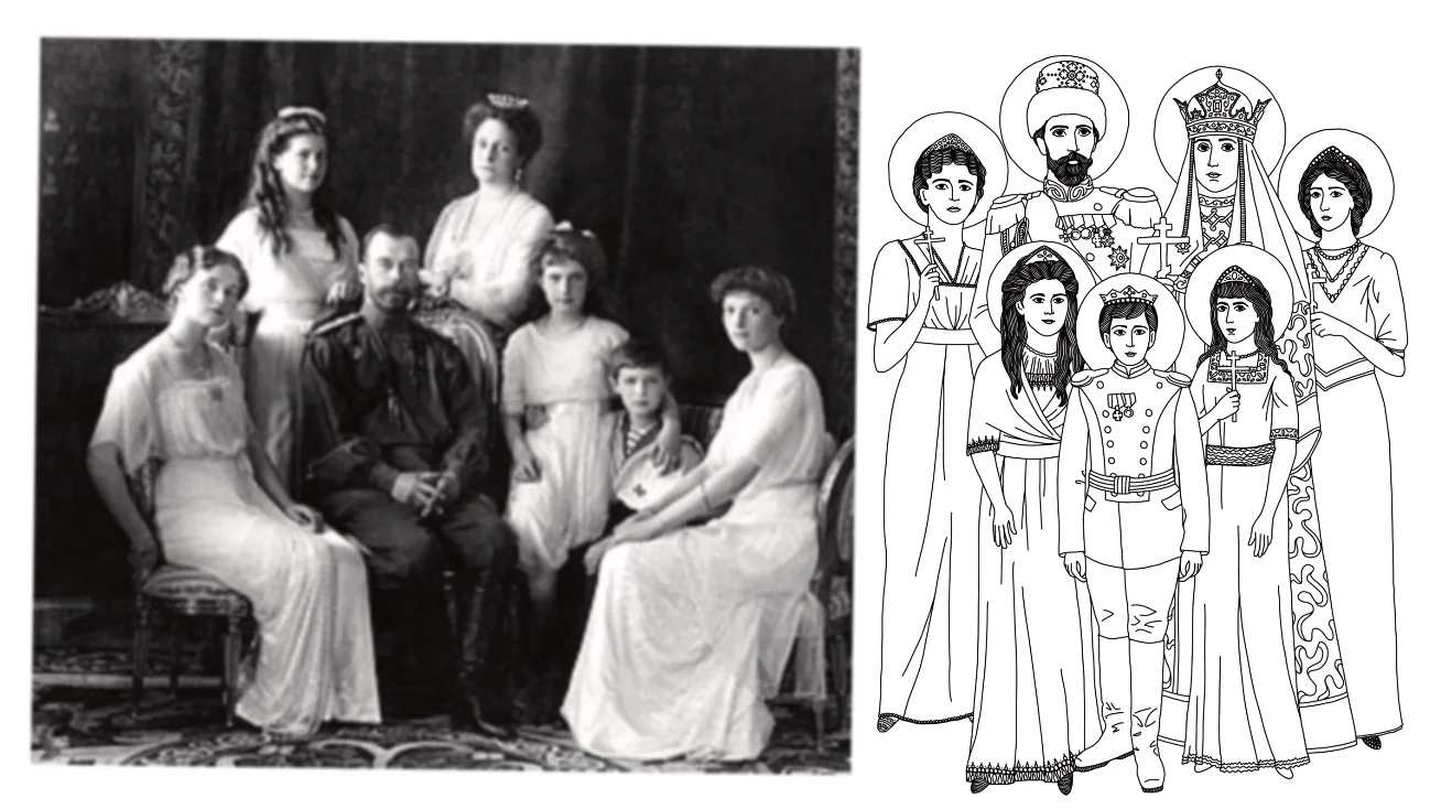Take a look at the drawings, read the stories, and notice the humanity that is woven throughout this coloring book. These were real people who lived lives as kings, queens, and emperors… but they also extended their roles as leaders beyond earthly barriers into saintly examples. I pray that through their lives, my children might learn to separate the wheat from the chaff in our modern culture of all that glitter and shines, and notice Godly virtues that allow us to glow from the inside out.