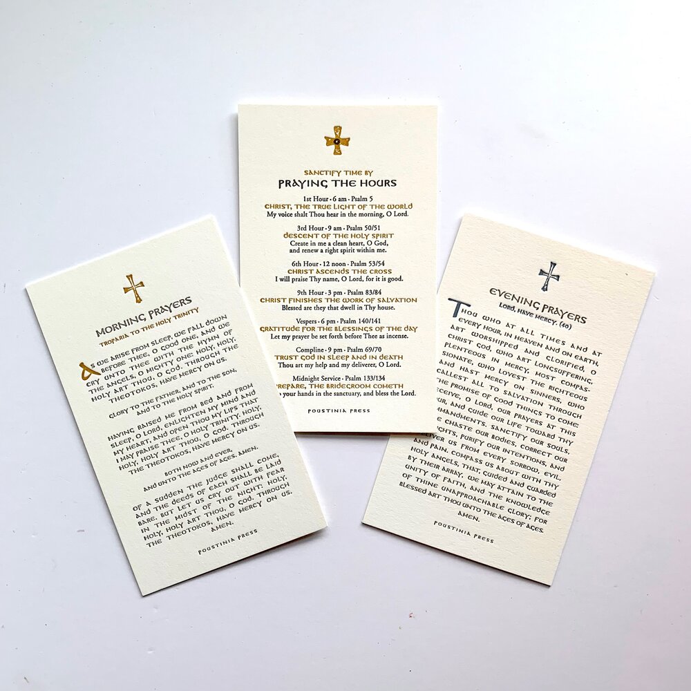 Orthodox Christian Planner Stickers – Parousia Press