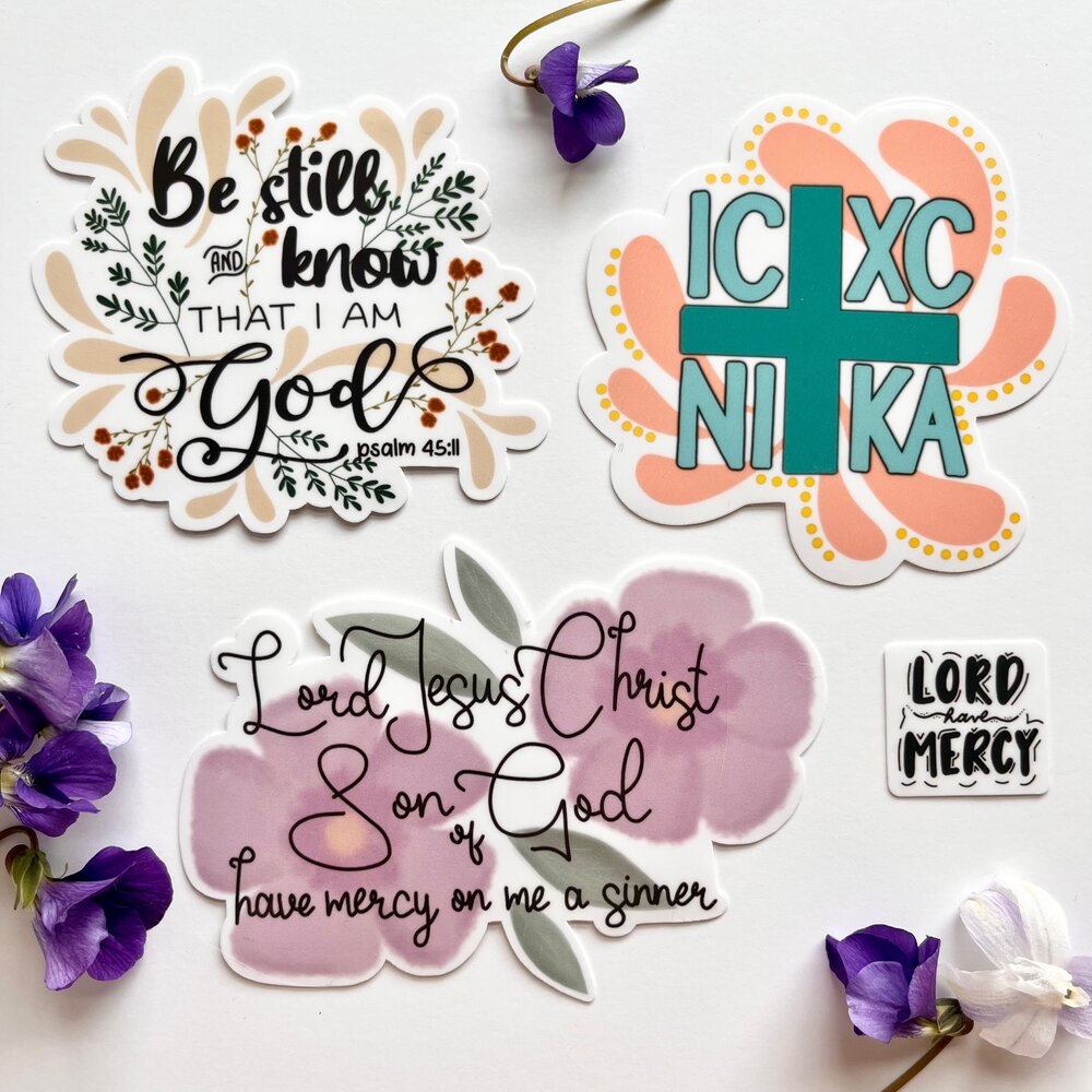 Wholesale Bible verse sticker, Christian stickers