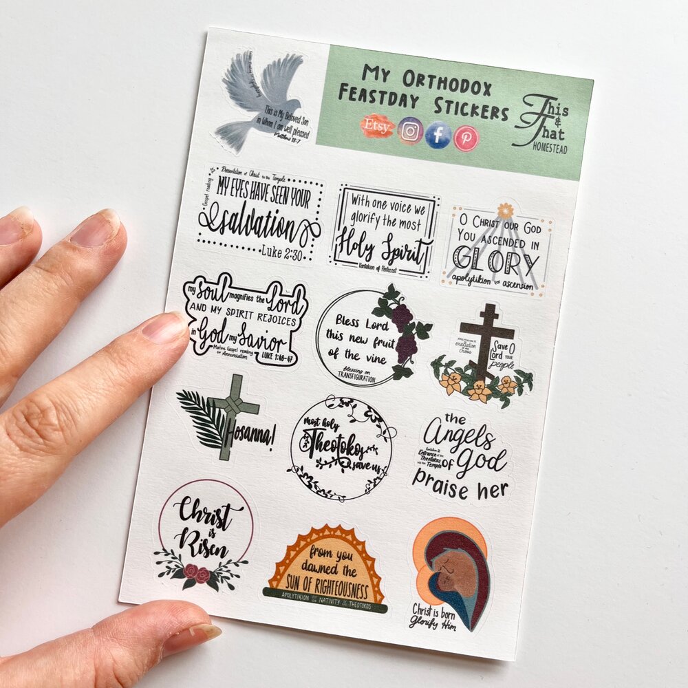 Bible Verse Christian Stickers Sheet for Women