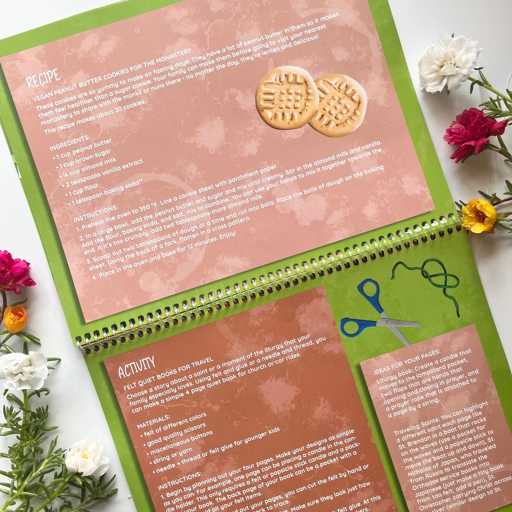 Sacred Steps sacred-steps-2025-orthodox-children-s-calendar-draw-near-designs