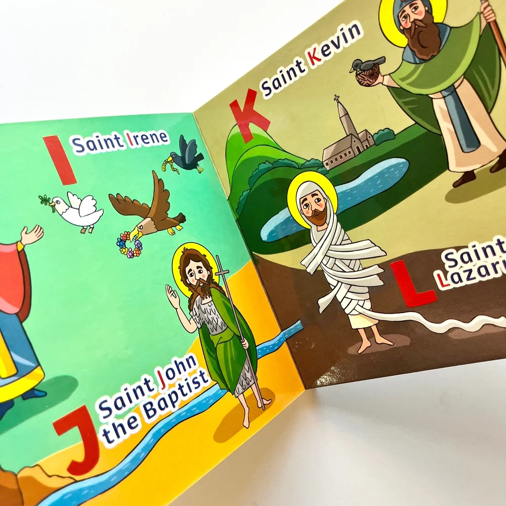 My Saints ABC board book (Orthodox BabyBooks #3) — Draw Near Designs