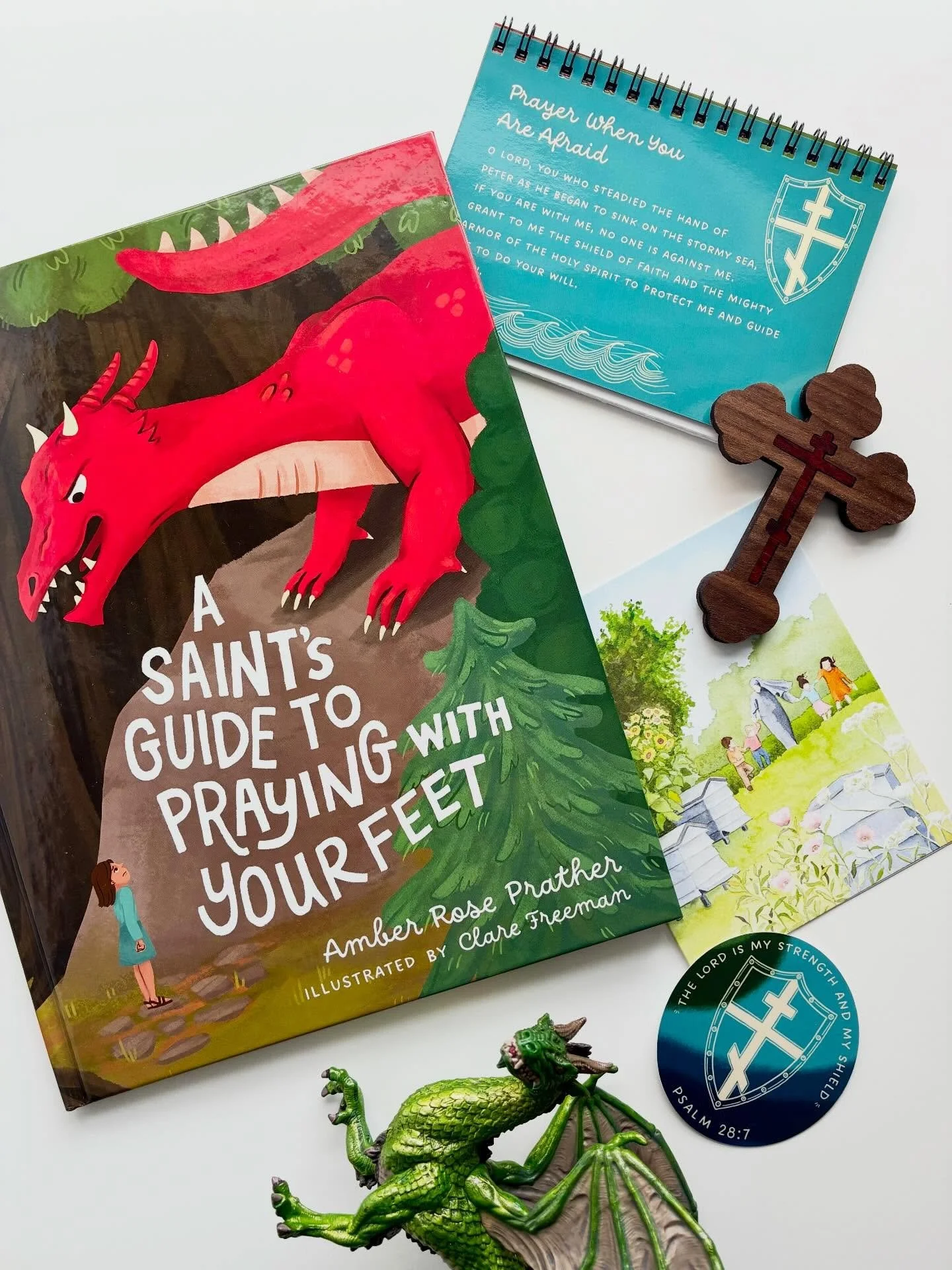 Calling all youngsters who find it challenging to be still in church, who need encouragement to be brave and persevere, or who are very into dragons, like my 3yo! This new book from @ancientfaithkids @ancientfaithministries has an engaging story, bea