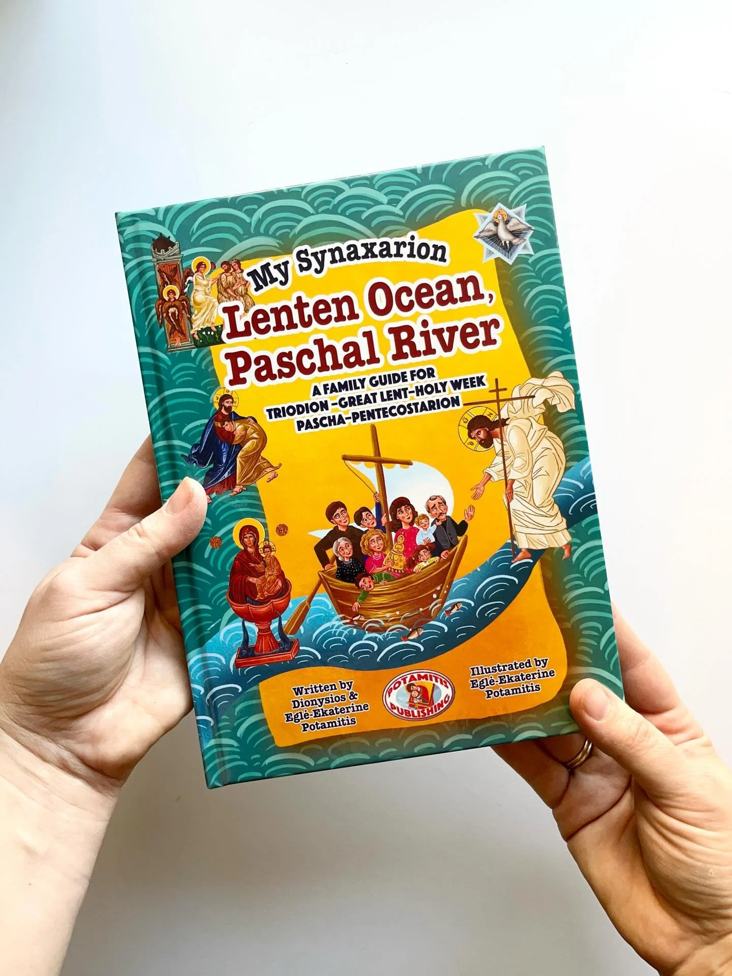 At long last, this amazing book is back in stock! It goes all the way from the Triodion (that&rsquo;s right now!) to Pentecost, with a page front and back for every day. This is a wonderful resource for kids (but really all ages!) for this rich seaso