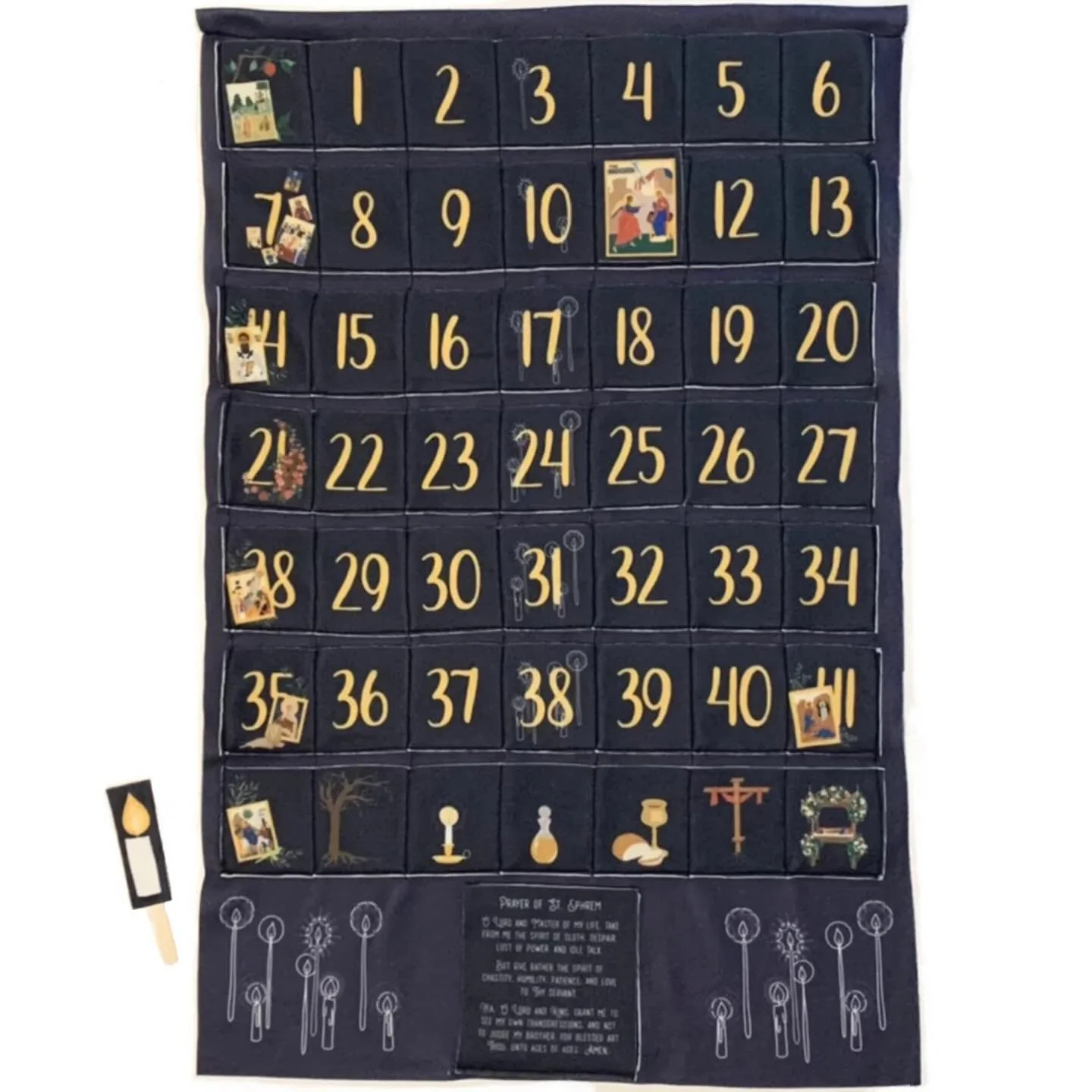 Great Lent begins in less than a week! If you have children, this Lent calendar is my favorite resource because it provides a visual to track the journey to Pascha, reminders of what we focus on for each Sunday, and is readable year after year. The A