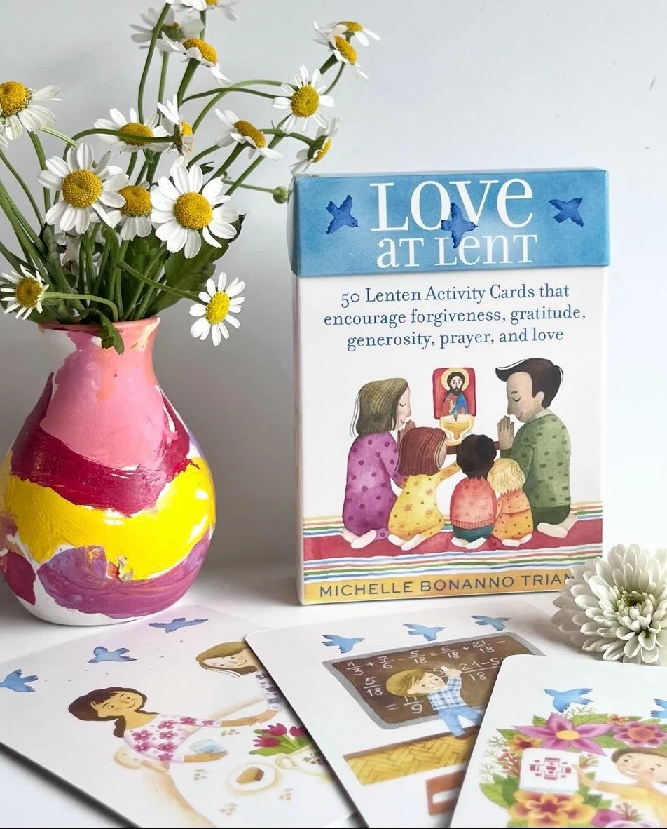 Love at Lent is a set of cards with (easy!!) activities for each day of Lent, helping draw the focus back to what the real priorities are!
