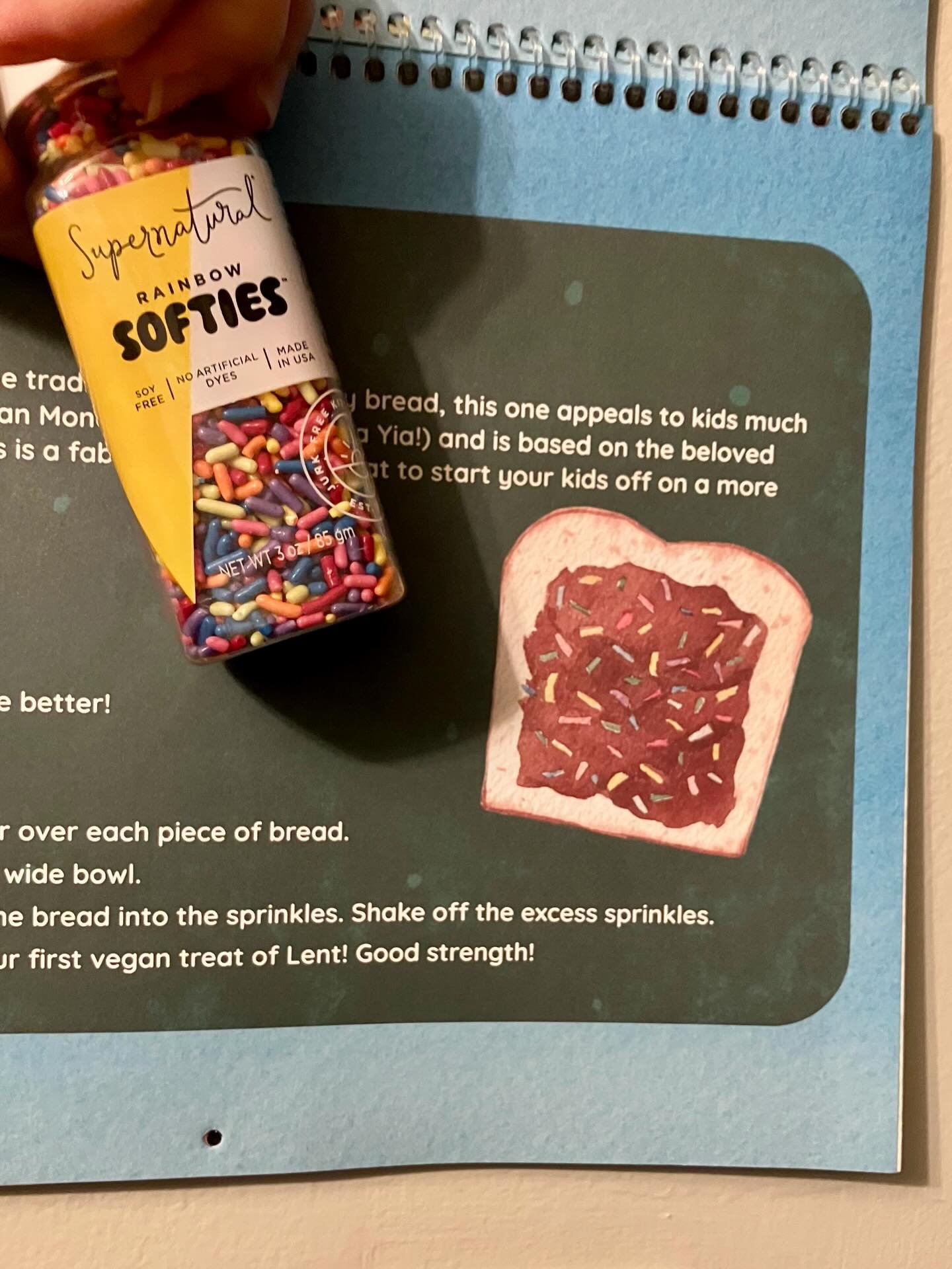 Breakfast idea (turn your calendar page🗓️)! Caroline&rsquo;s kids love this clean Monday tradition we shared at the recipe for February in the current Orthodox Children&rsquo;s Calendar! A quick and easy breakfast, as a nod to the traditional Greek 