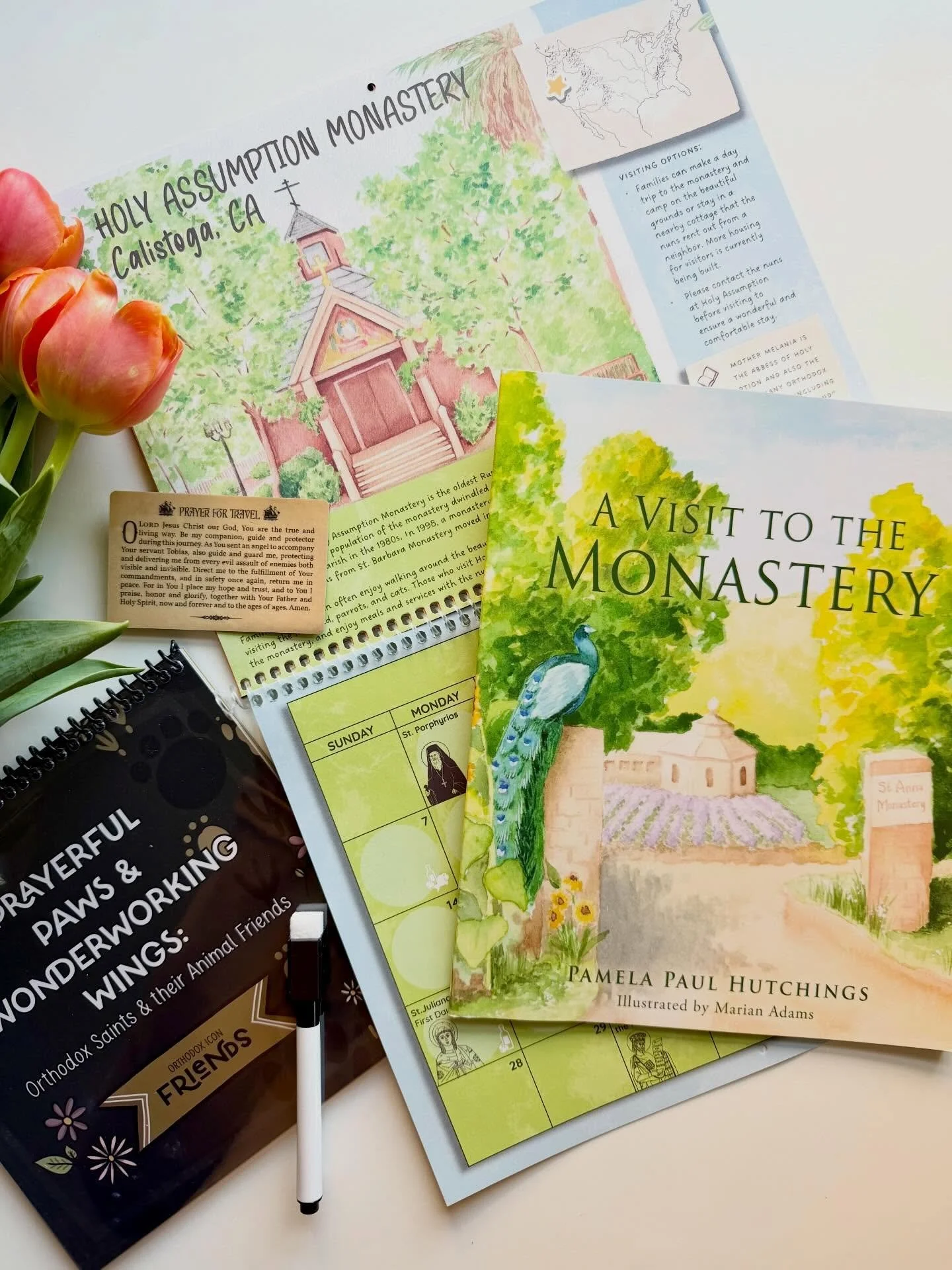 Planning trips for spring break or the summer? Our 2025 calendar is all about places you can make a pilgrimage to here in the United States! You can still grab a copy for just a few dollars, and hopefully the art and information inside will be an enc