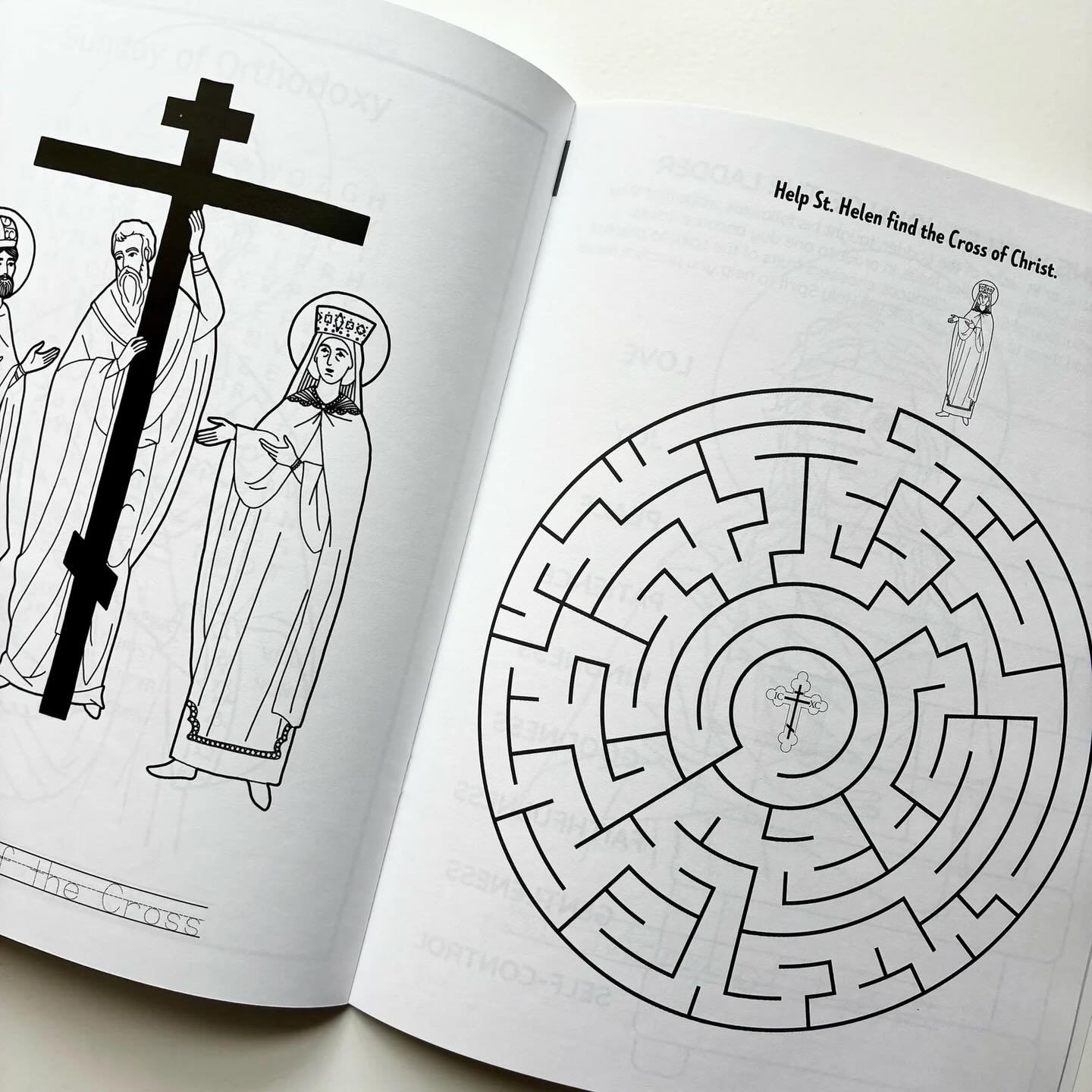 ☦️Great Lent activity book☦️ (also available as a digital download, and yes you&rsquo;re welcome to print it as many times as you want!)