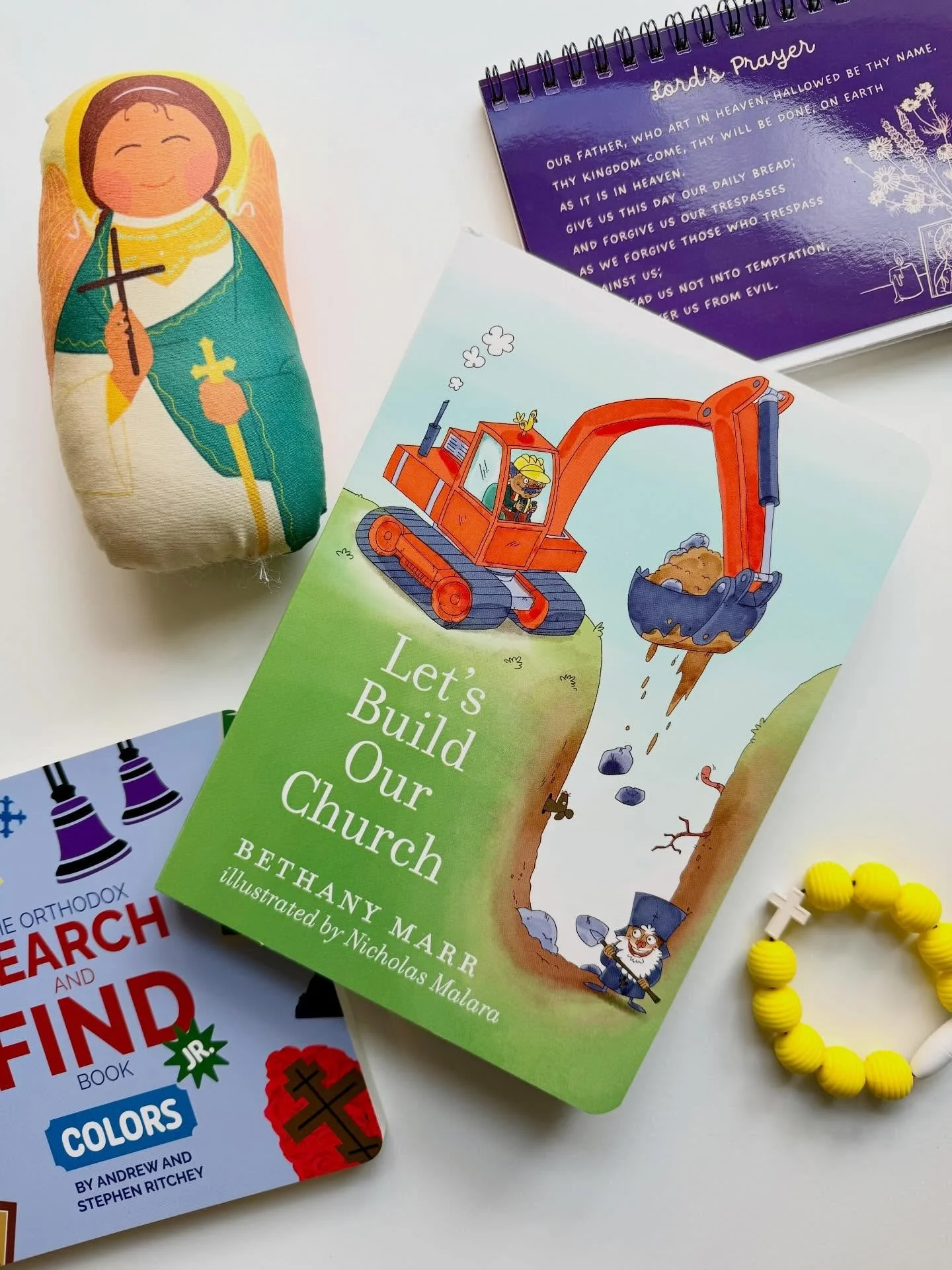 New book! My 10 year old read this when we got it in, liked it, and said it was really cute. &ldquo;I think it&rsquo;s really good for learning about construction AND about a church, which I think toddlers will really like.&rdquo; We love the sweet a