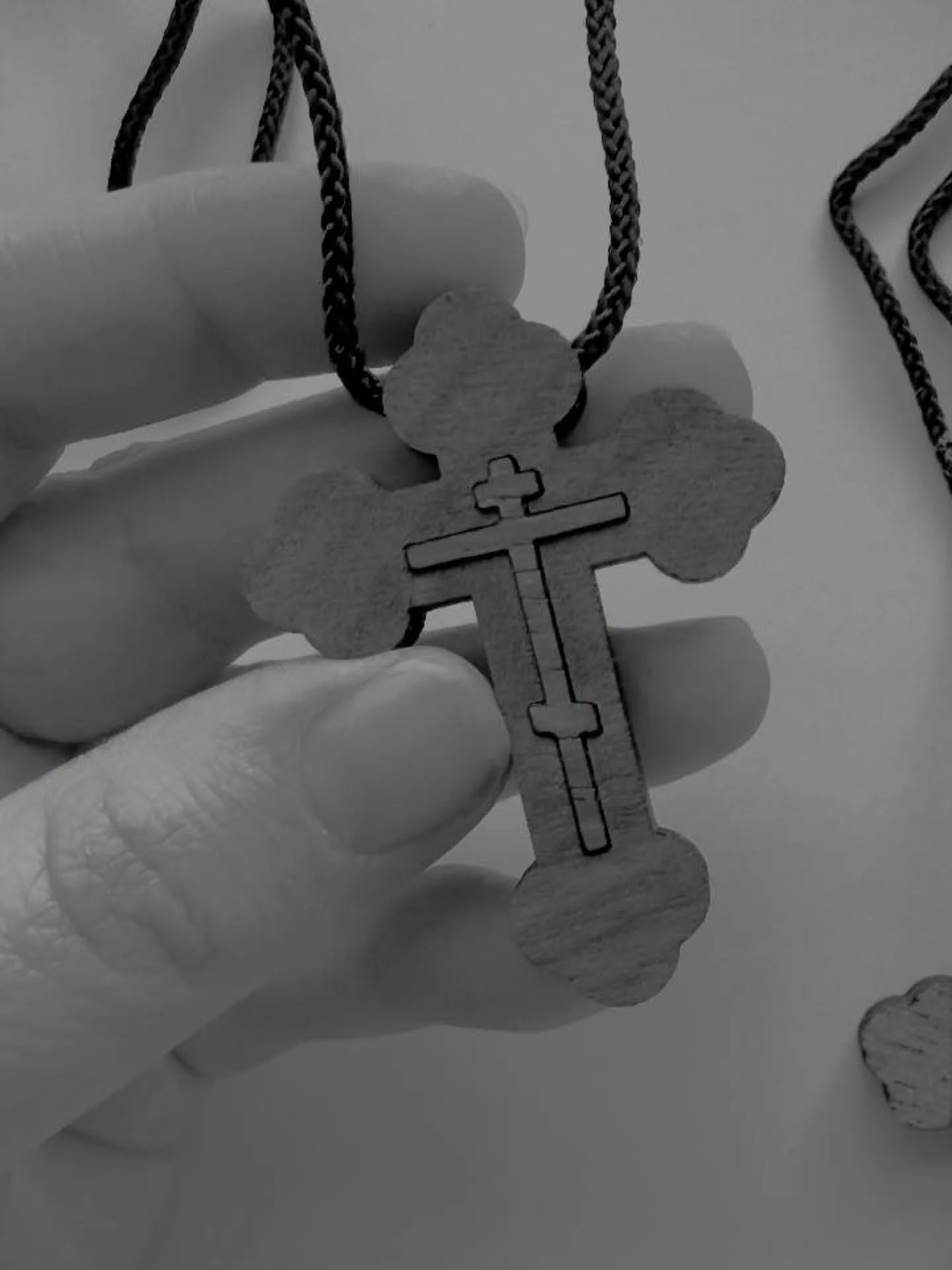 Wood cross necklaces are back in stock! Handmade by an Orthodox man in CO, these necklaces have a sliding knot so they&rsquo;re easy to put on and then adjust to hang at the right height. ☦️

Find them in the Apparel + Accessories section of our webs