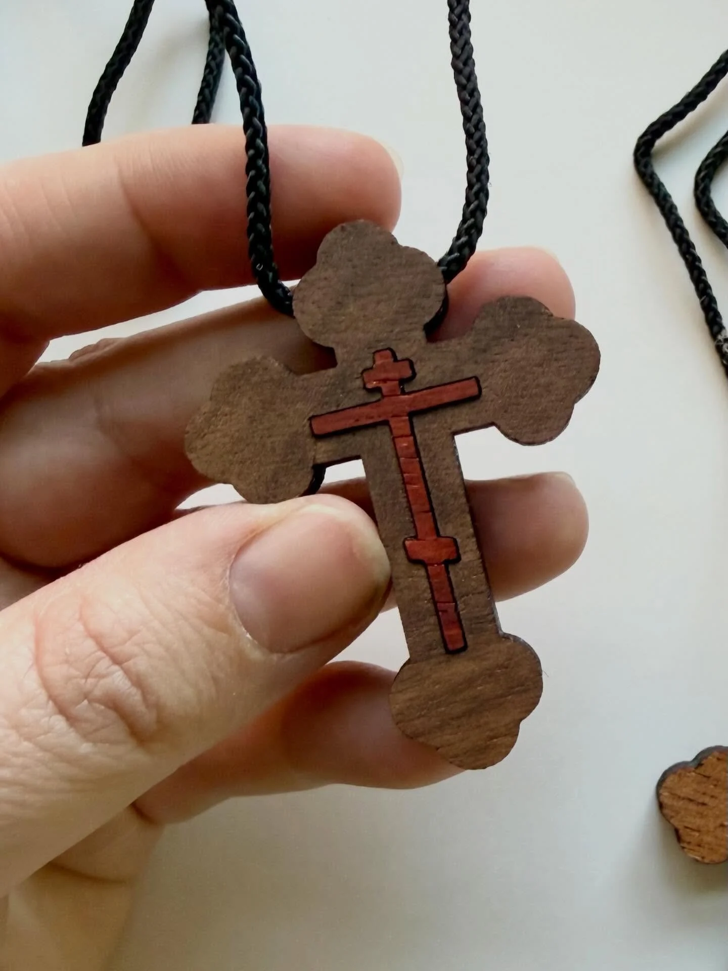 Beautiful handmade cross necklaces are back in stock, at long last! Hip hip hooray!!