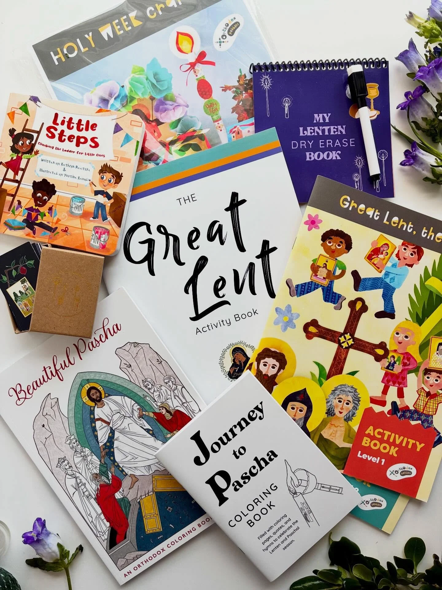 LAST CHANCE!! Big sale is still going strong, but ends Friday morning so 🏃🏃&zwj;♀️ if there&rsquo;s something you&rsquo;ve had your eye on! Whether you want to tuck away some Lent resources for next year, decorate your icon corner with a Pascha bas