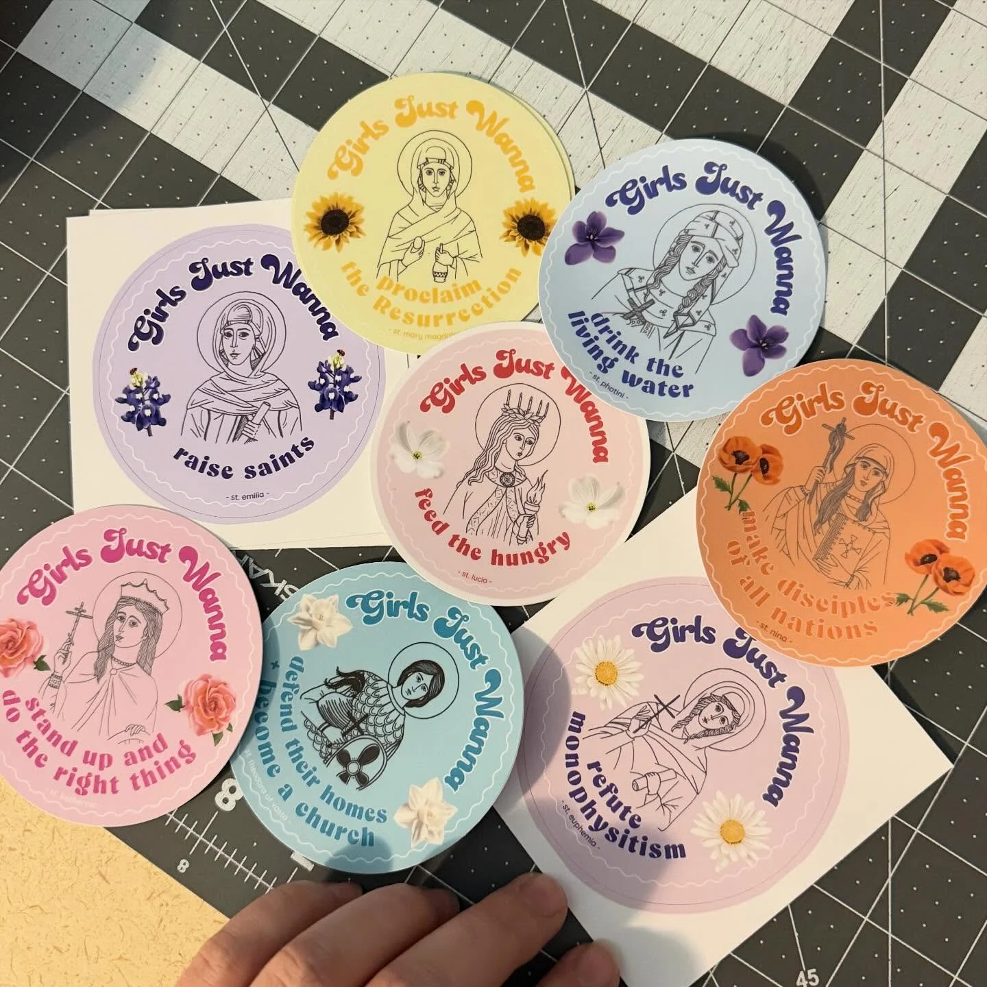 We&rsquo;ve packed up sooooo many &ldquo;Girls just wanna&rdquo; stickers this week after a post about them got seen by lots of people. Hopefully each sticker is a little message of encouragement! We donate the proceeds from the &ldquo;Girls just wan
