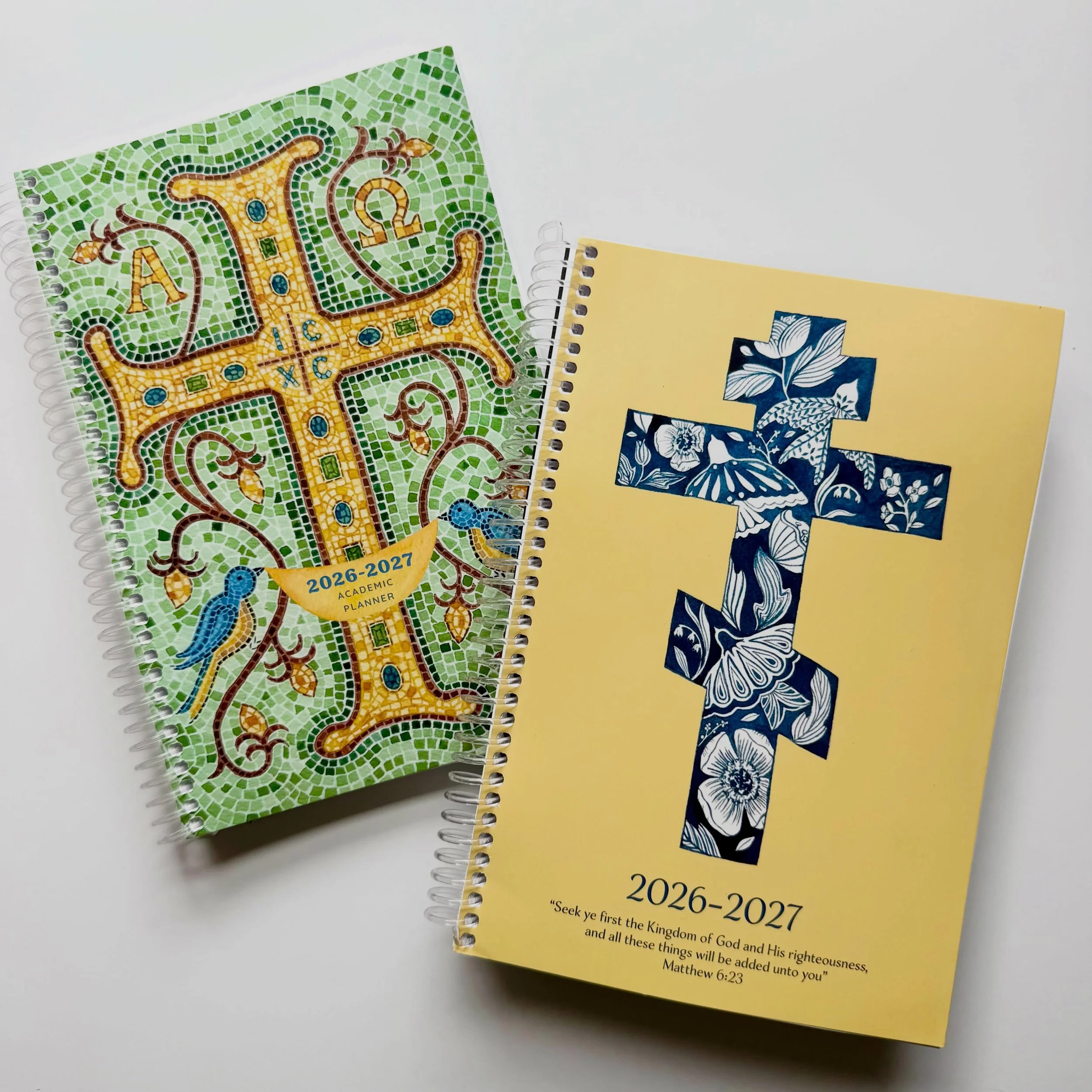 2026-2027 Orthodox Academic Planners are now 25% off! Since this is our first year publishing them, we had to guess the quantity&hellip; and we have some left! So while supplies last, you can get a beautiful, useful planner for the academic year at a