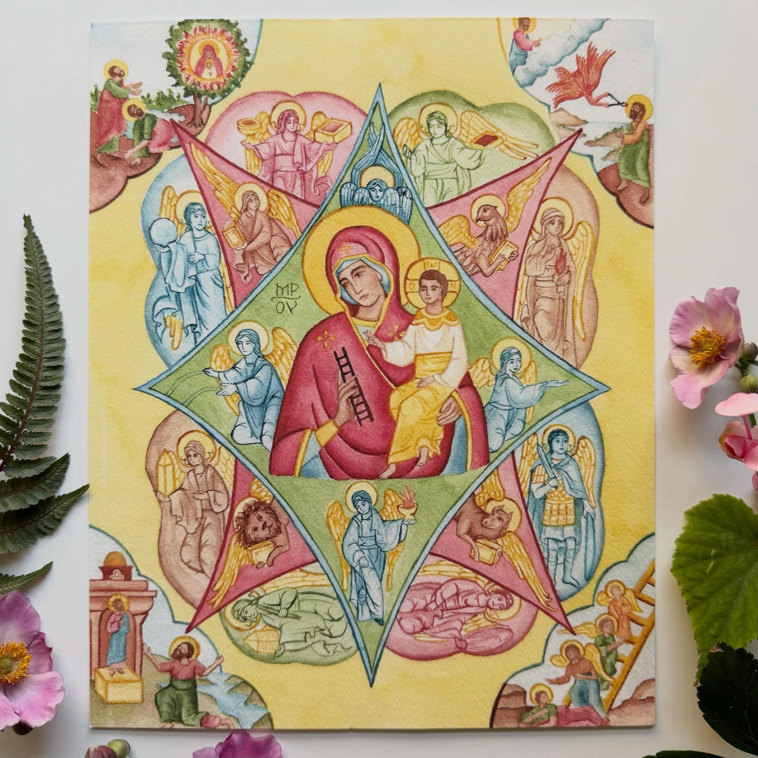 Today, Sept 4, is when the icon of the Theotokos Burning Bush is commemorated. This incredible icon depicts the Theotokos as the burning bush, because she, like the bush, held God within her and was not consumed. It&rsquo;s also one of the many icons