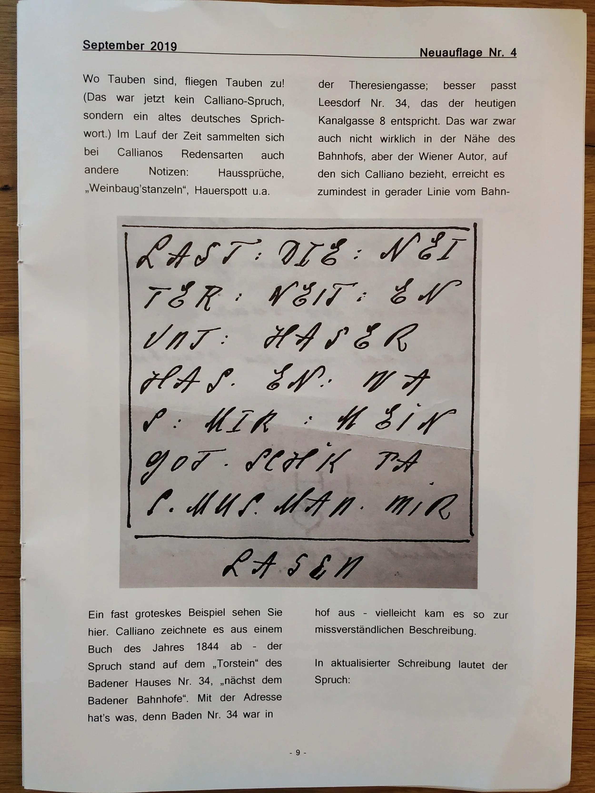 Oh Du Lieber Augustin Benefizveranstaltung Von Und Mit Prof