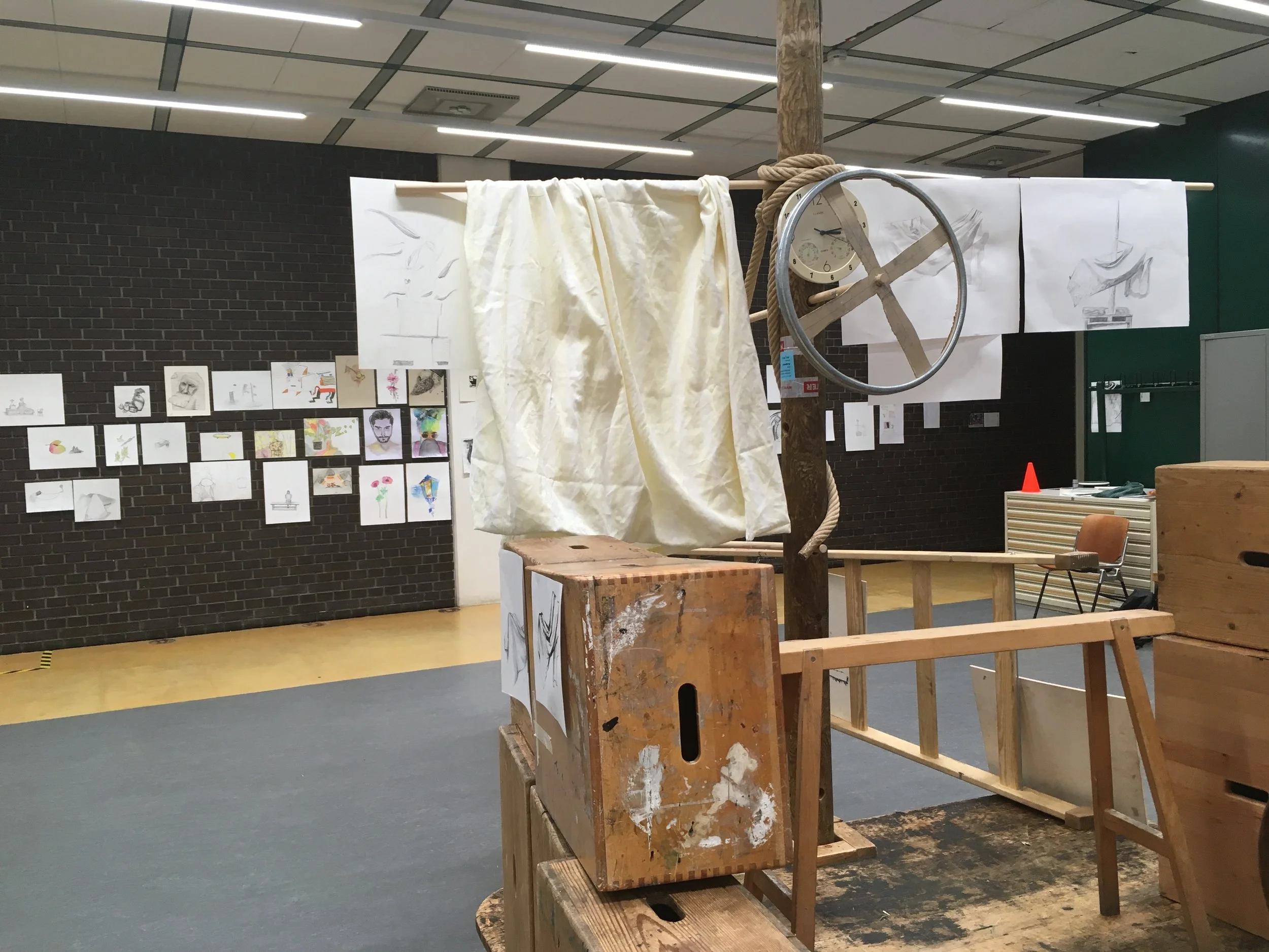 "Boot" der Jugendlichen am Rundgang Akademie 2018