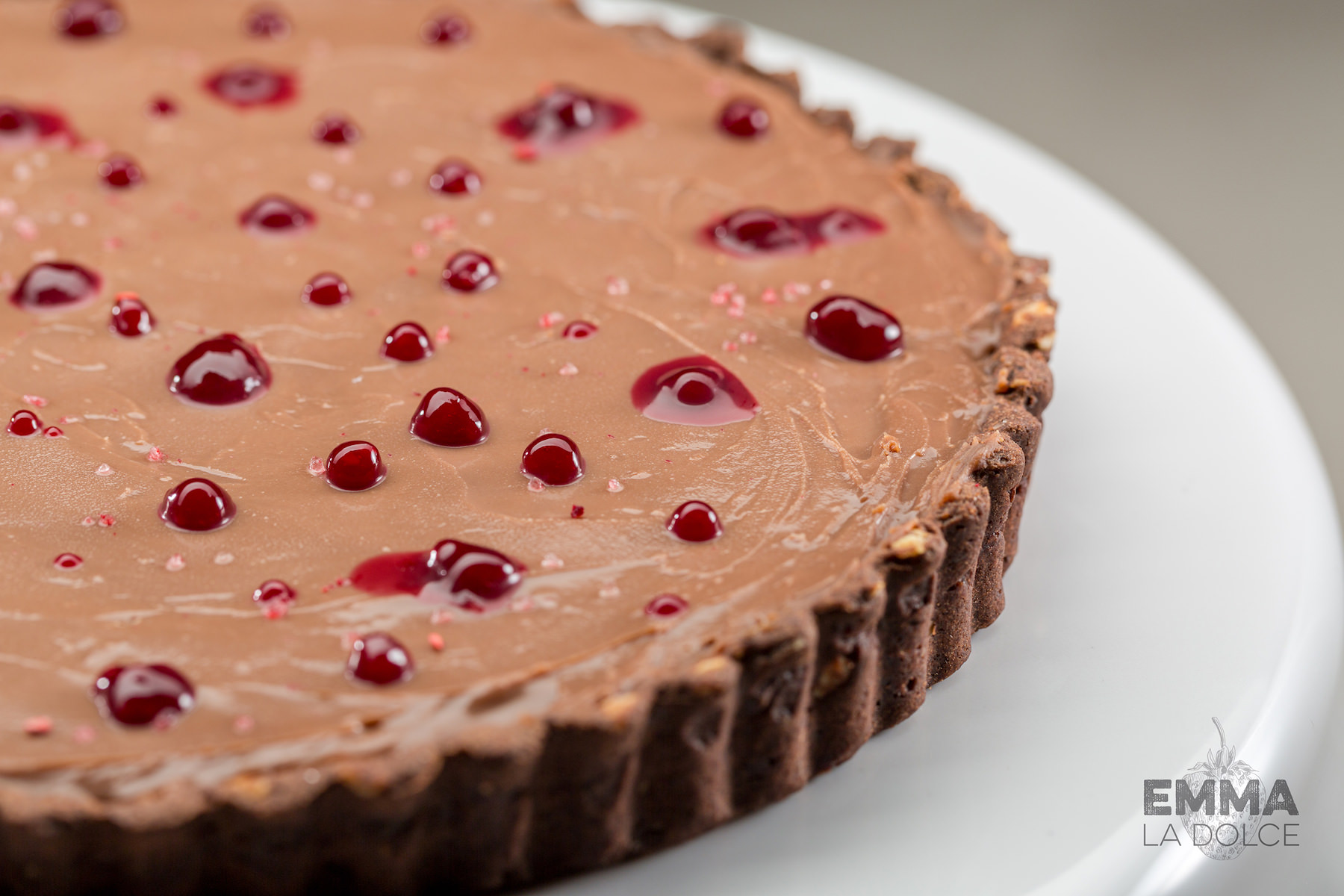 Salted Caramel and Chocolate Ganache Tart