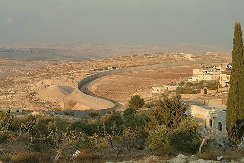 SEPARATION wall between israel and palestine