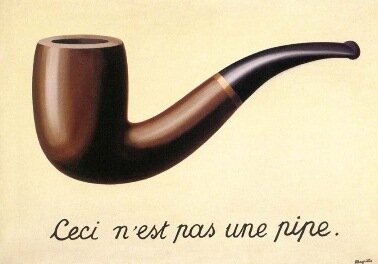 René Magritte's "La Trahison des Images" ("The Treachery of Images"), from 1928-9, reminds us that we are not looking at a pipe, we are looking at a picture - oil paint on canvas. This could be a despairing comment that nothing is real. It could als…