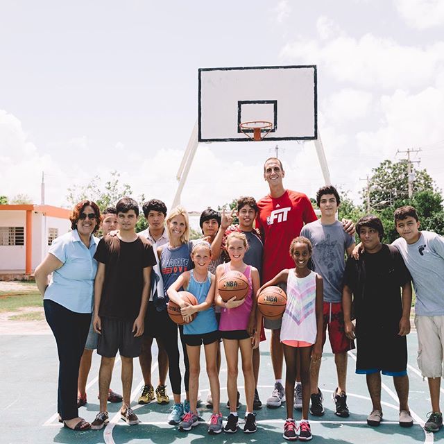 Great visit with these courageous young men from the CRIA Children's Home in Merida, Mexico. The children are between the ages of 13-18 and were full of energy as we did some basketball skill work, played full court games in 95 degrees, and ended wit