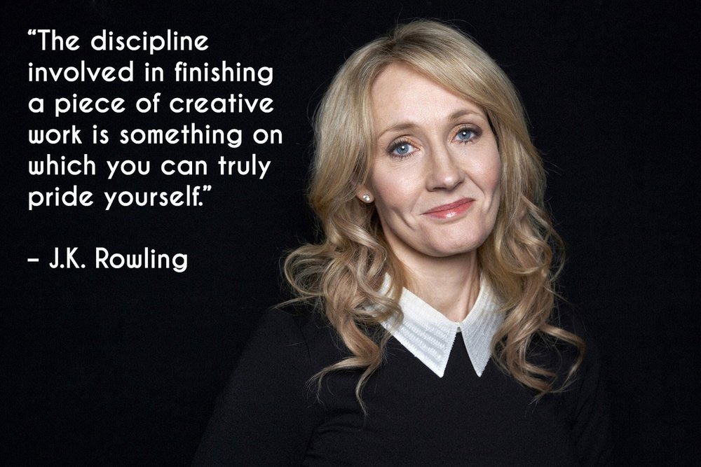 Does JK Rowling write every day?