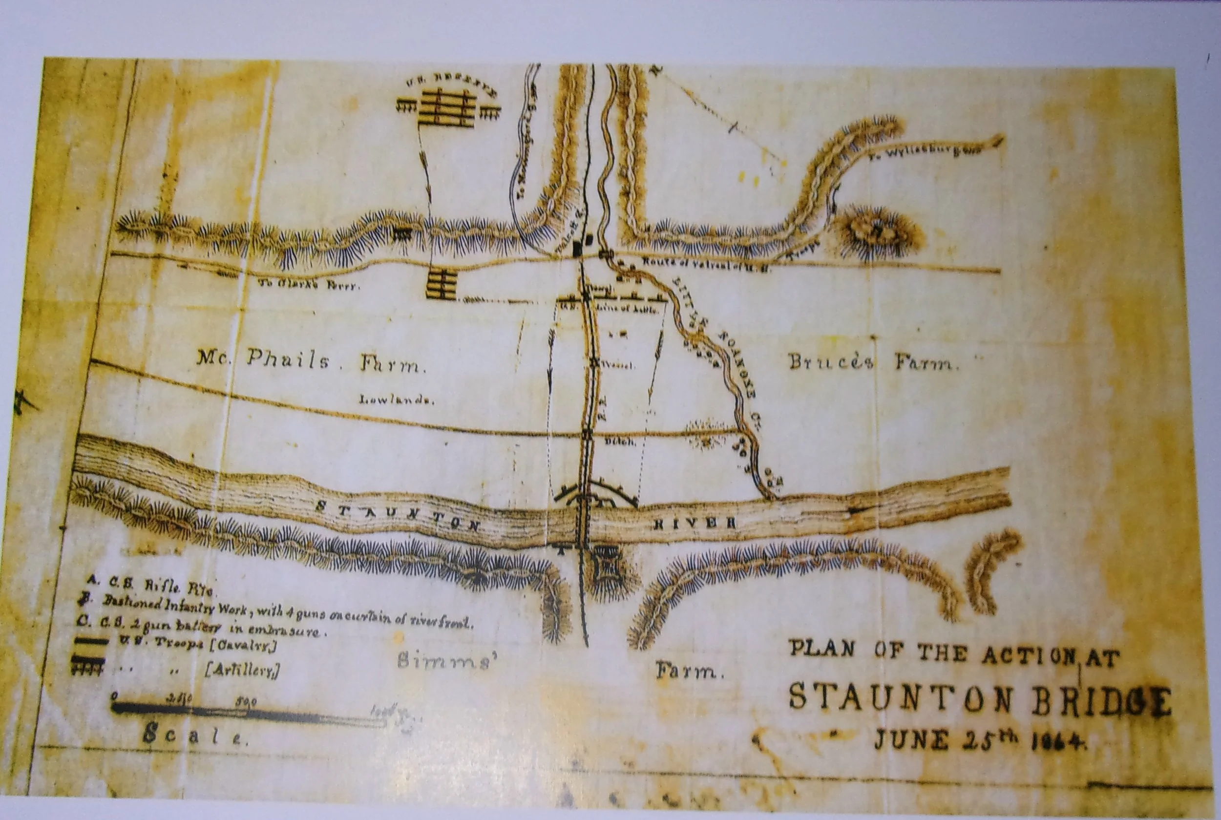 PRINT Plan of the Action at Staunton Bridge.jpg