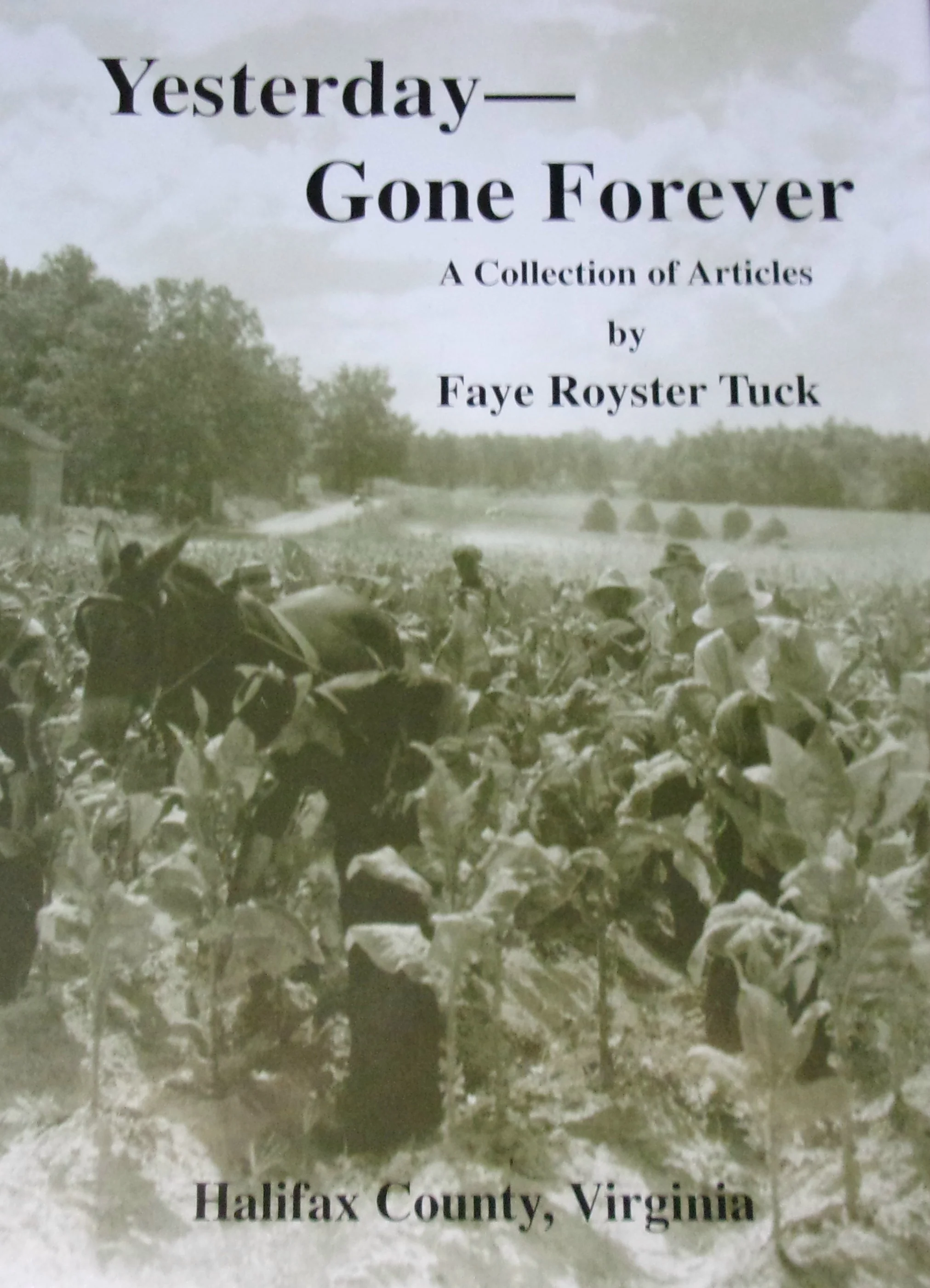 Yesterday - Gone Forever A Collection of Articles.jpg