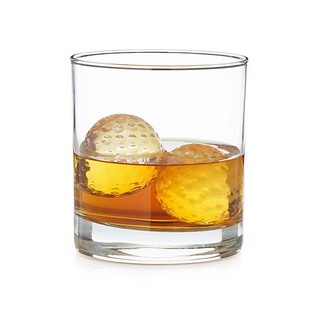 Golf Ball Whiskey Chillers - Set of 2