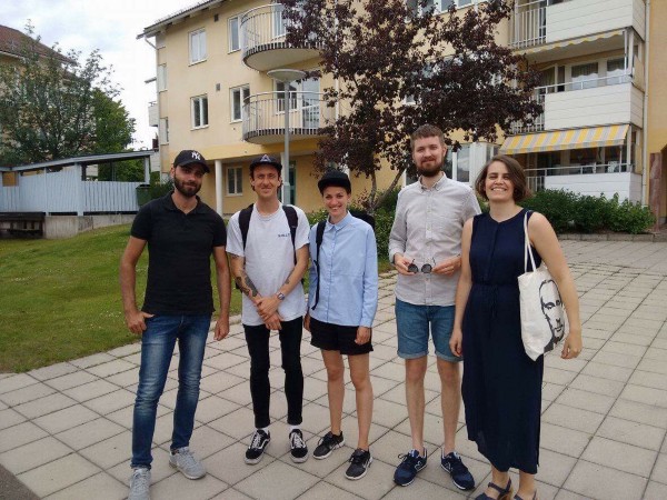 Mohammad, me, Linnea, Elias, Emily